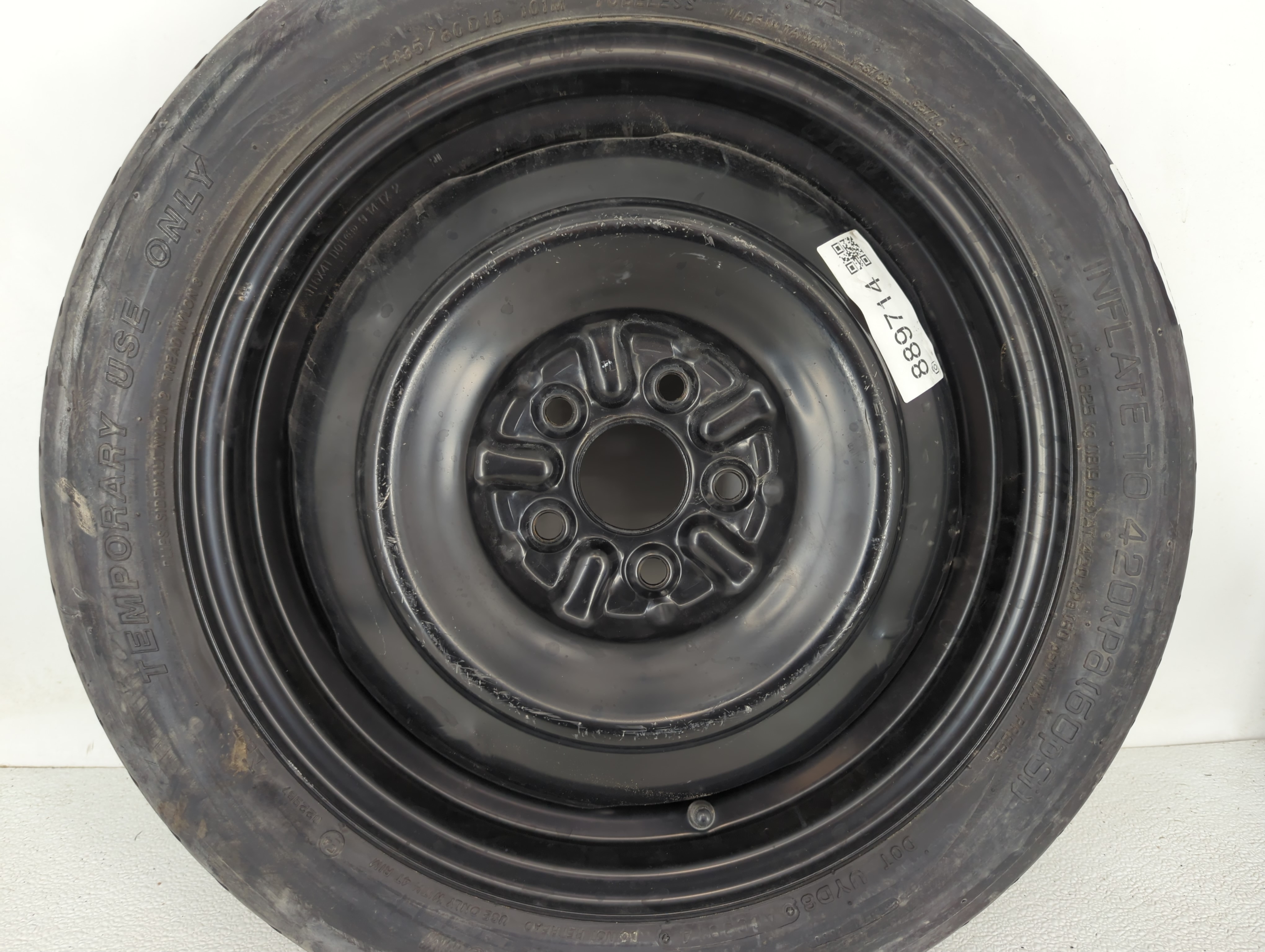 2017-2022 Subaru Impreza Spare Donut Tire Wheel Rim Oem 889714 - Oemusedautoparts1.com