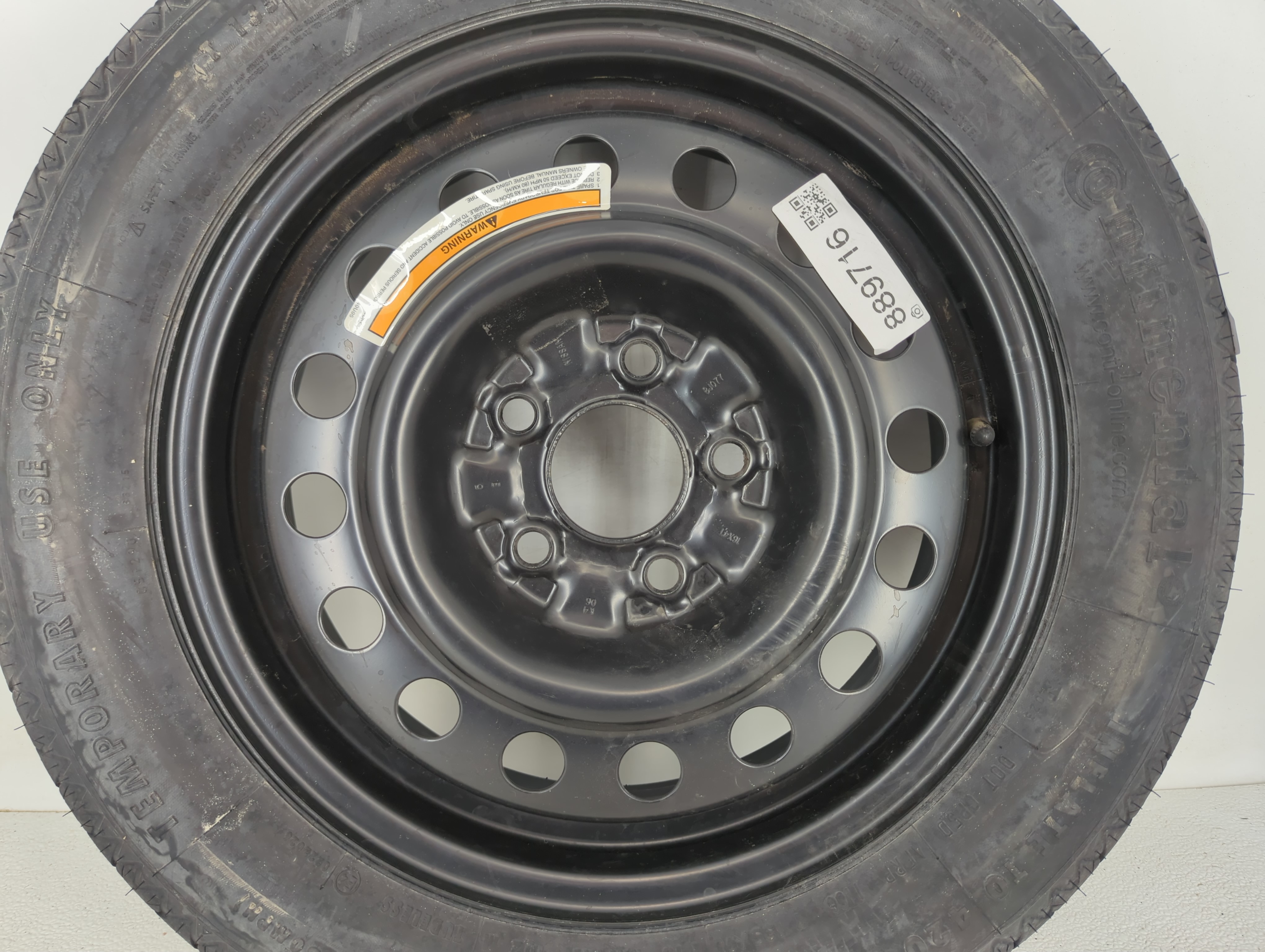2017-2022 Subaru Impreza Spare Donut Tire Wheel Rim Oem 889716 - Oemusedautoparts1.com