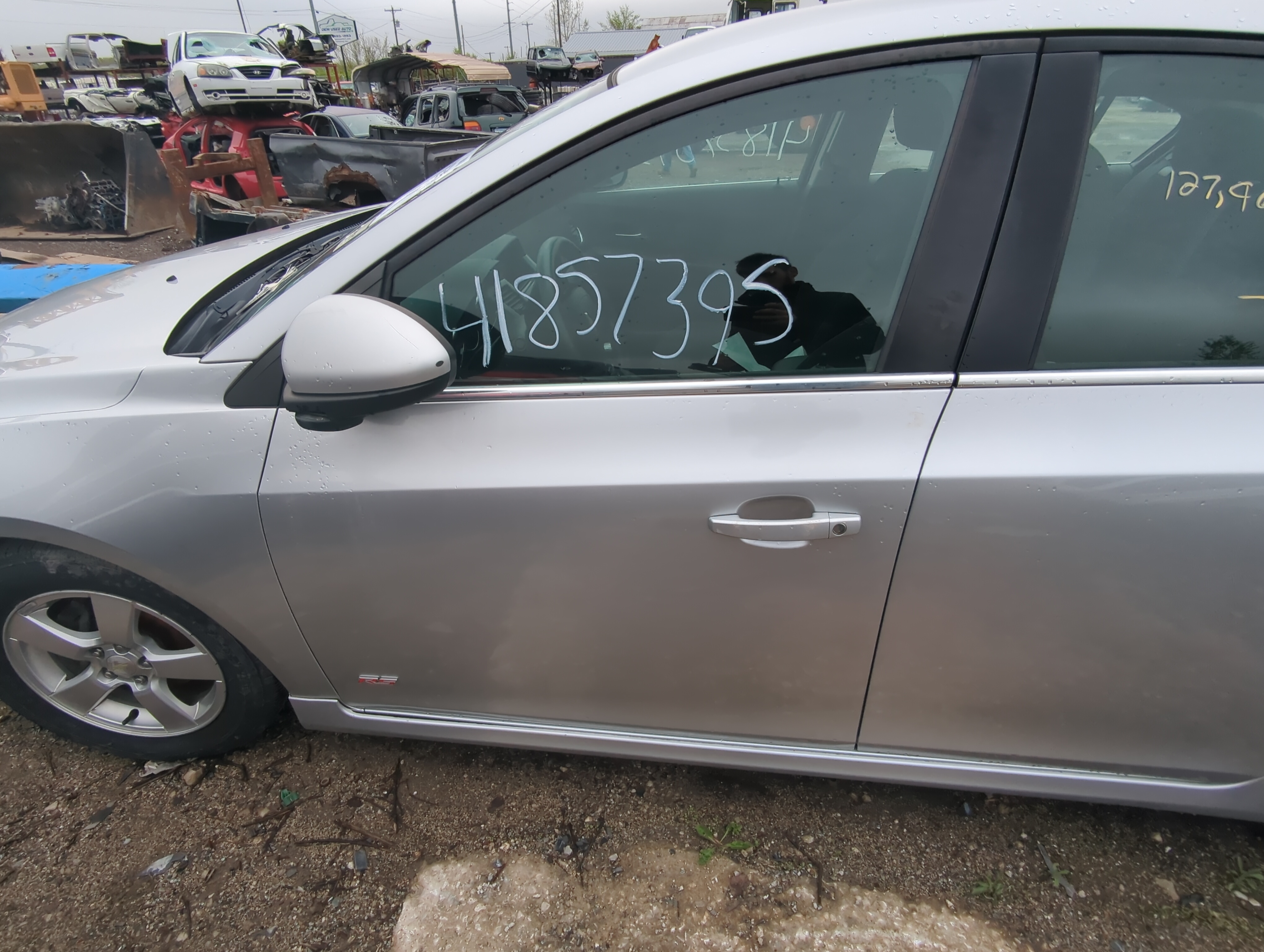 2012-2016 Chevrolet Cruze Driver Front Door Oem 889962 - Oemusedautoparts1.com