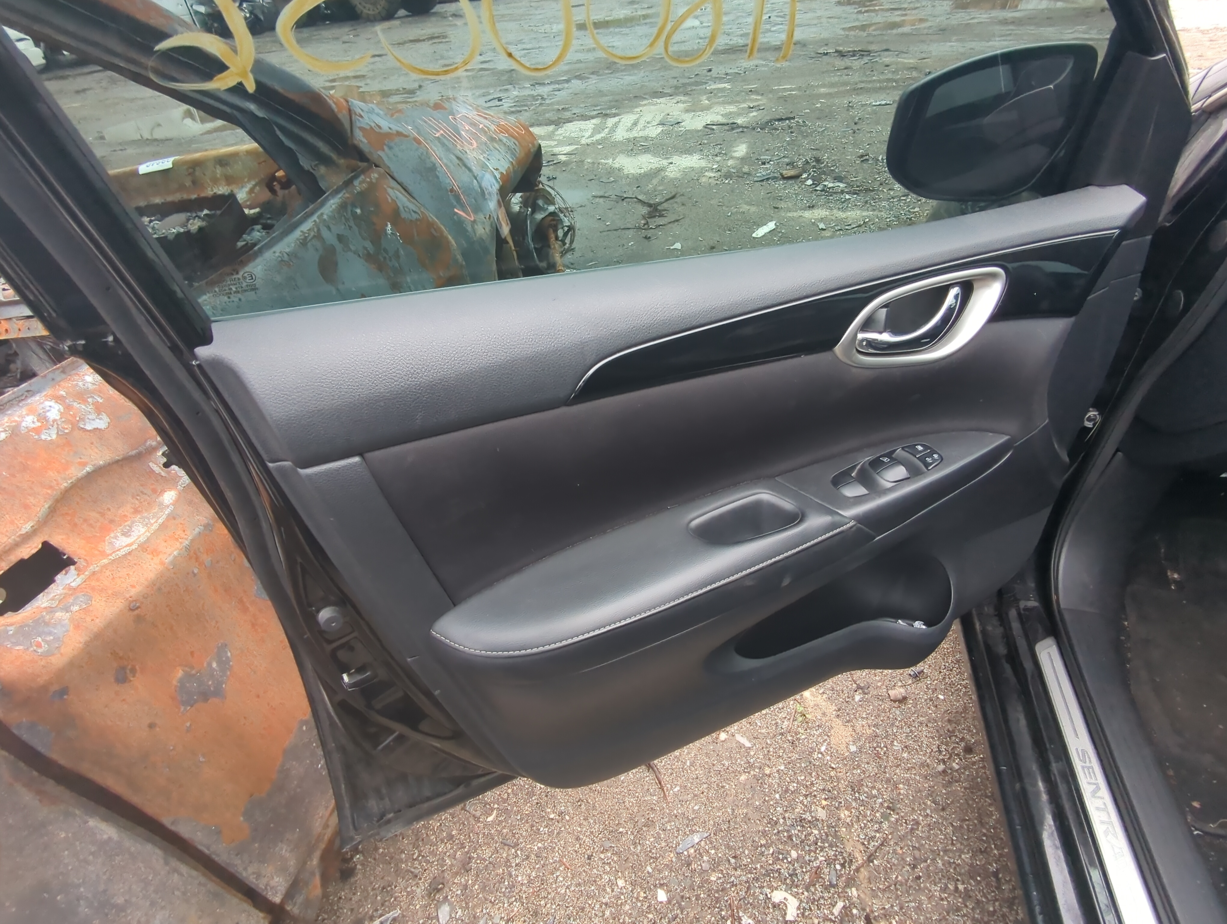 Picture of 2019 Nissan Sentra Front Left Driver Interior Door Panel Trim 890348