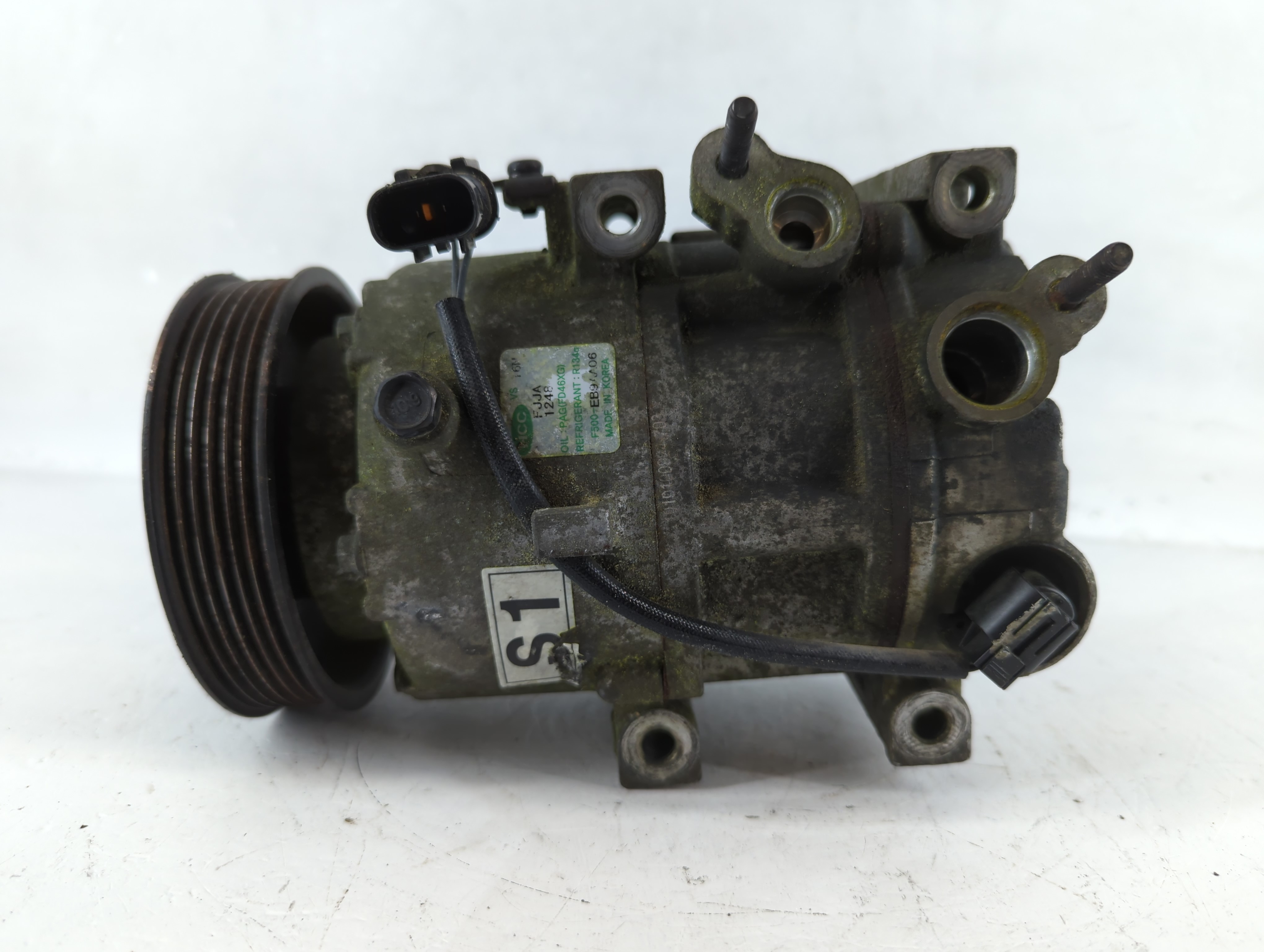 2011-2012 Hyundai Sonata Air Conditioning A/c Ac Compressor Oem 890385 - Oemusedautoparts1.com