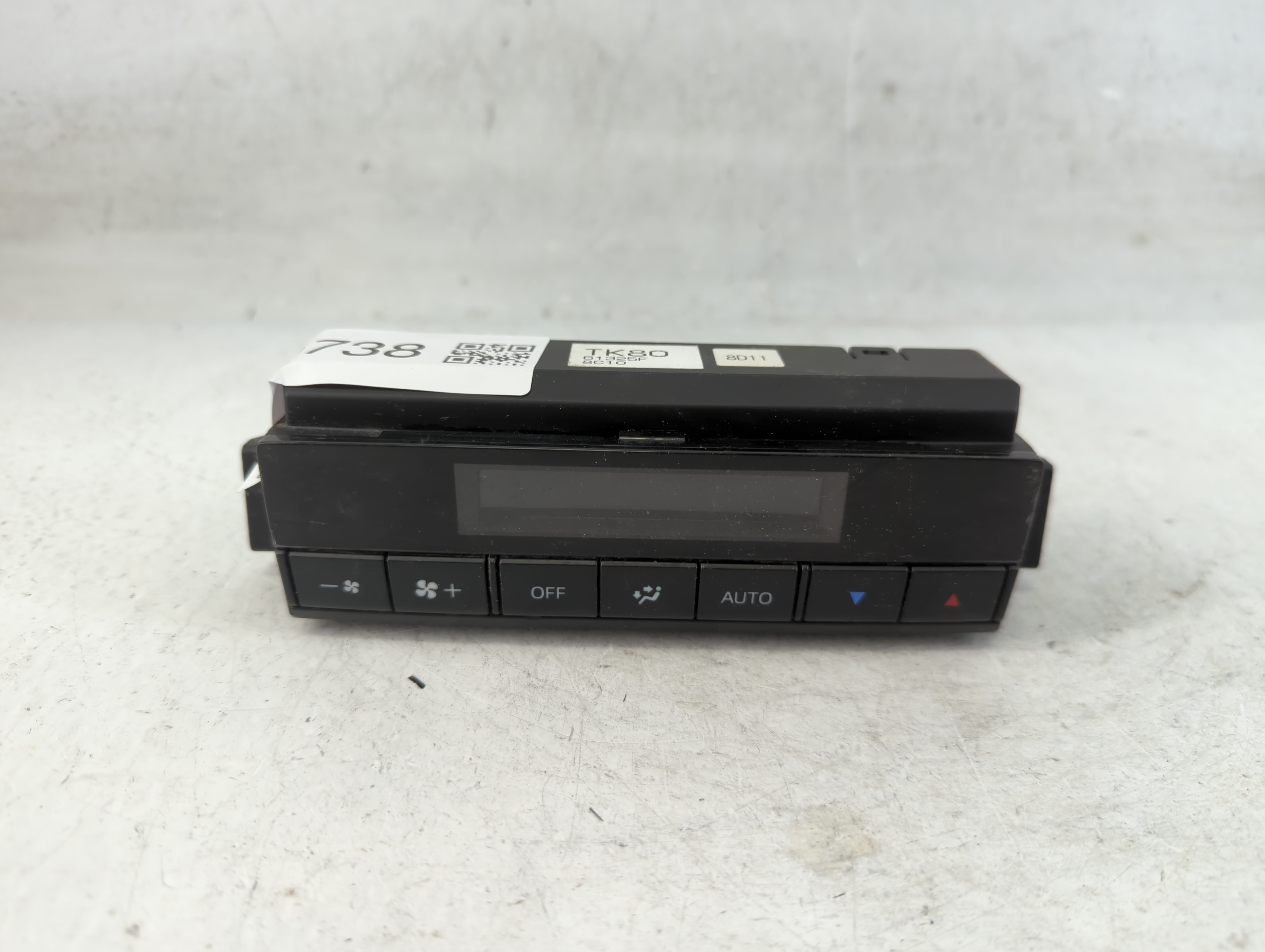 2018-2018 Mazda Cx-9 Ac Heater Climate Control Tk8061325f 890738 - Oemusedautoparts1.com