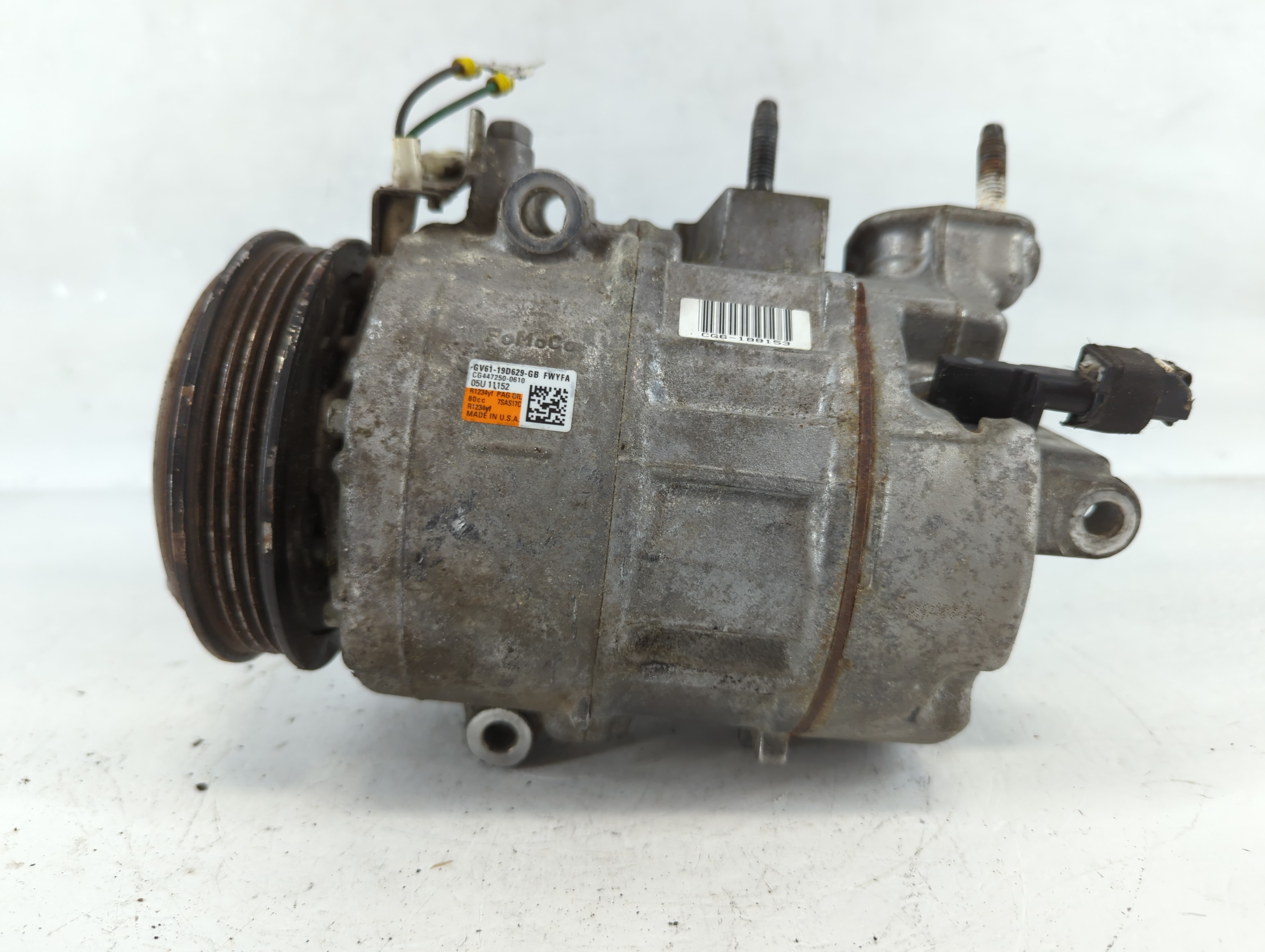 2017-2019 Ford Escape Air Conditioning A/c Ac Compressor Oem 890803 - Oemusedautoparts1.com