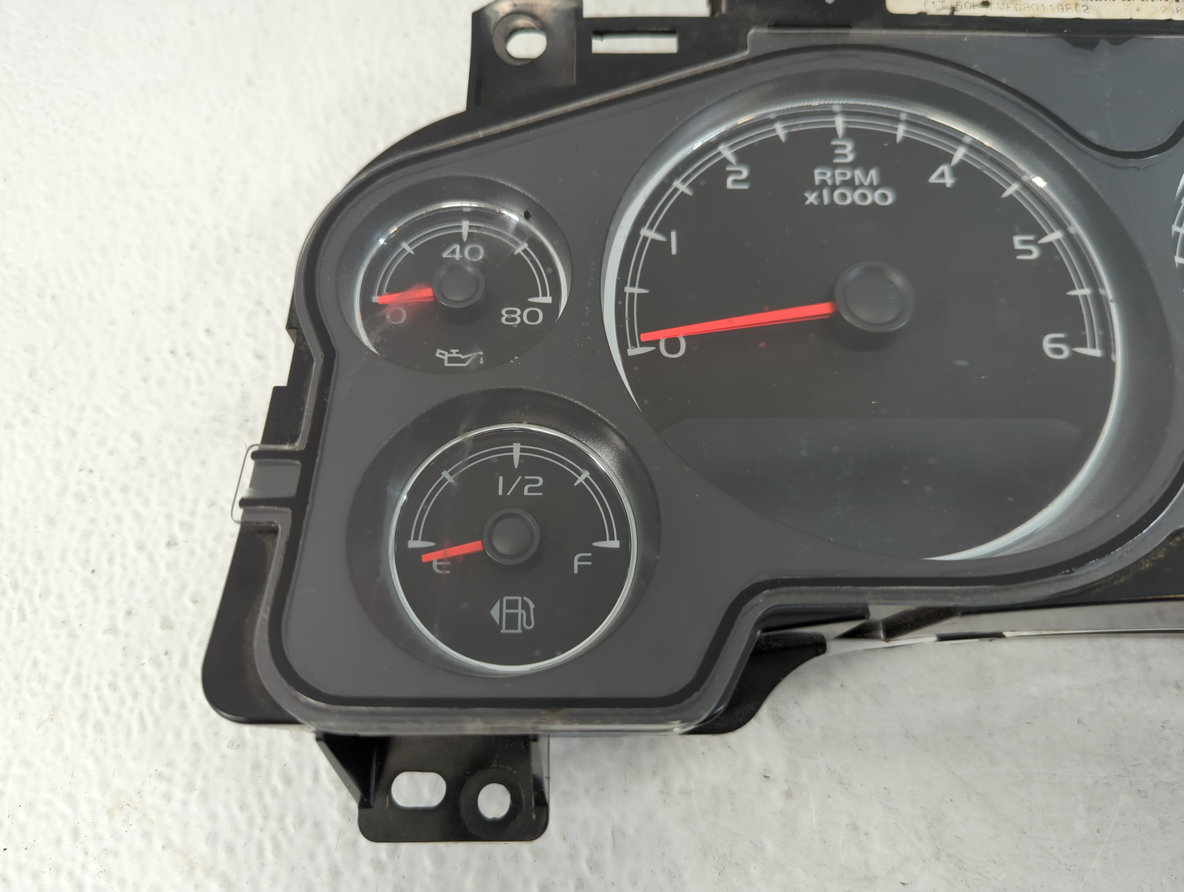 2007-2009 Chevrolet Avalanche Speedometer Instrument Cluster Gauges 891103 - Oemusedautoparts1.com