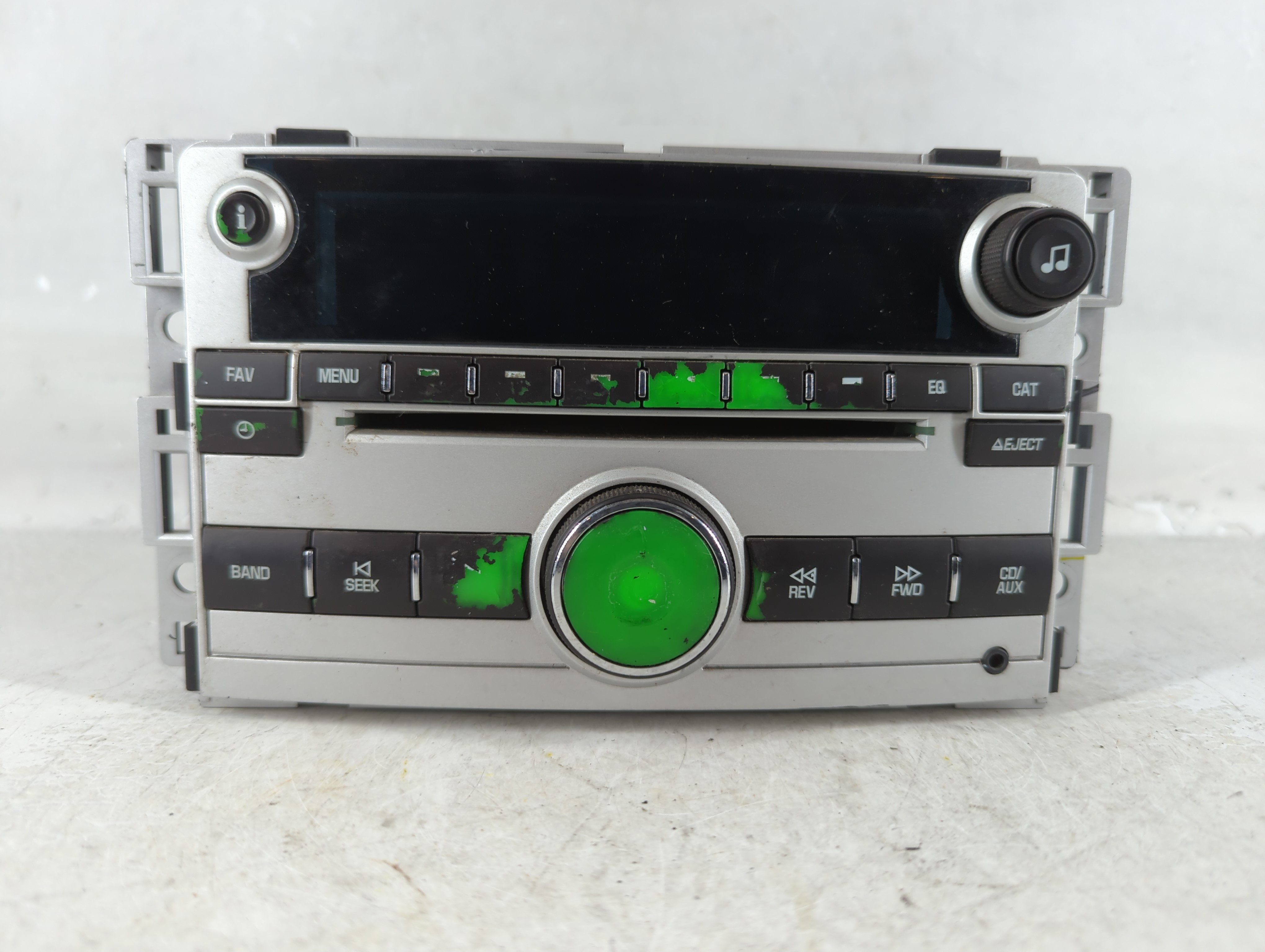2010 Chevrolet Malibu Am Fm Cd Player Radio Receiver 891607 - Oemusedautoparts1.com