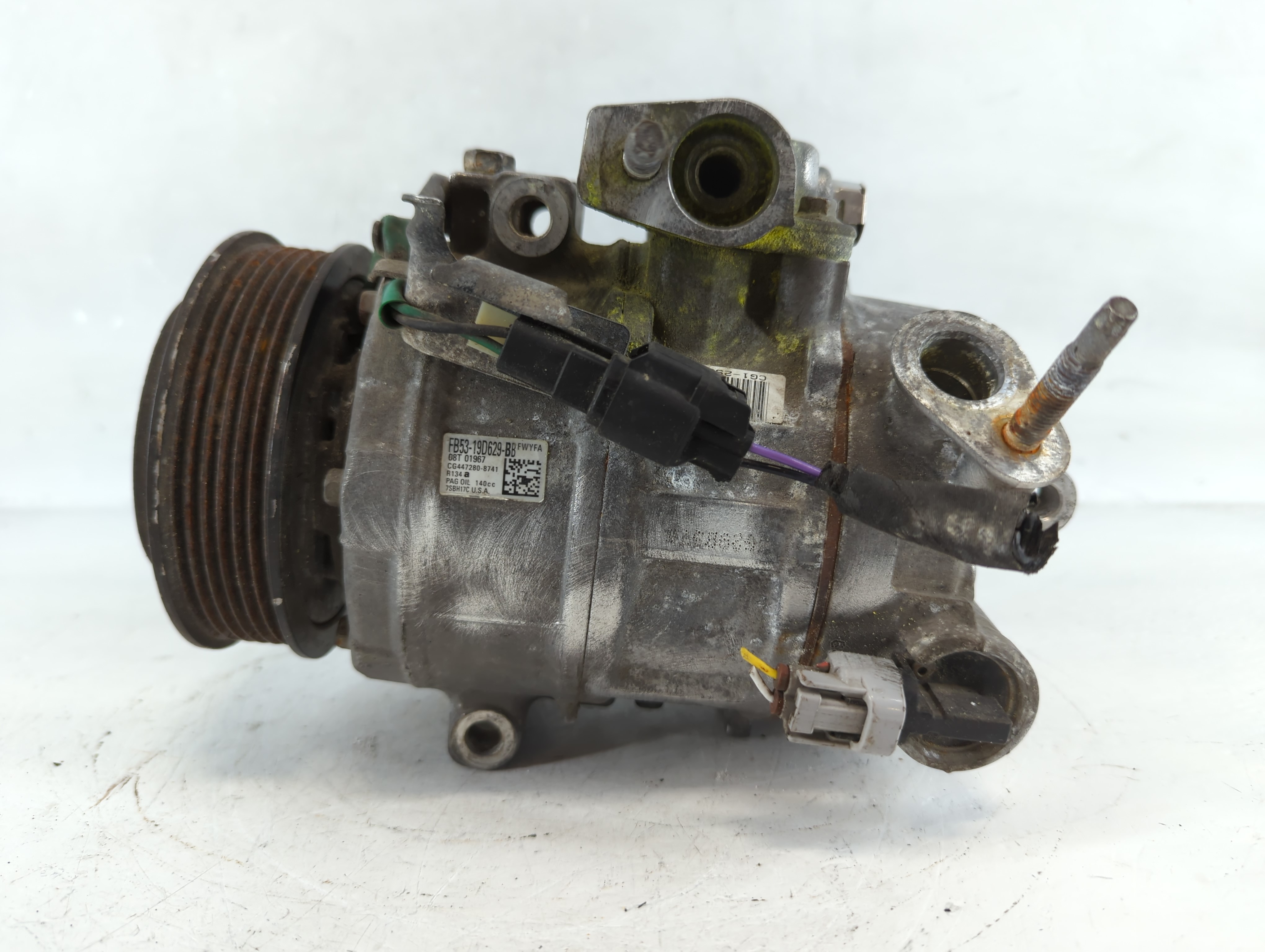 2016-2019 Ford Taurus Air Conditioning A/c Ac Compressor Oem 892352 - Oemusedautoparts1.com