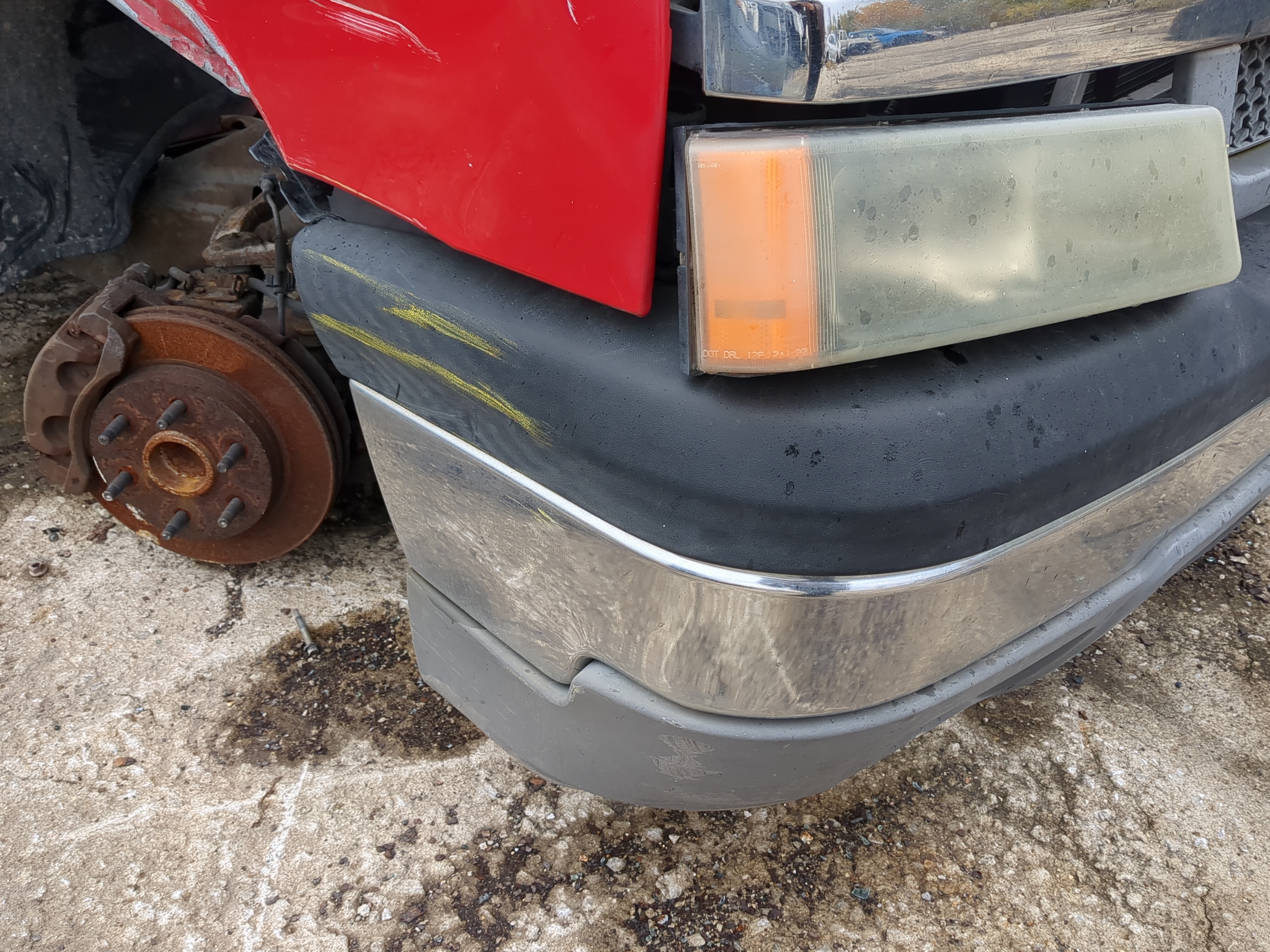 Chevrolet Silverado 1500 Pickup Front Bumper - Oem 892943 - Oemusedautoparts1.com