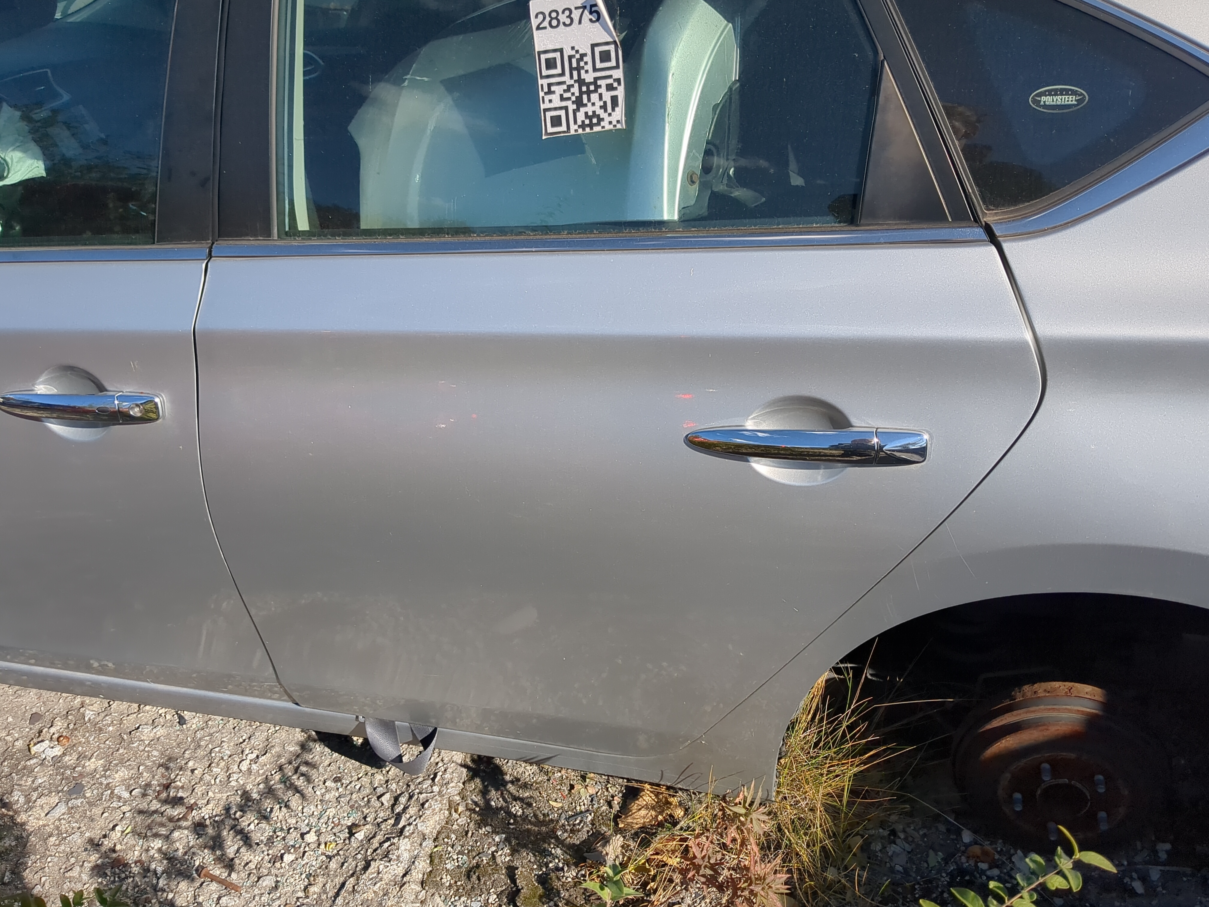 Picture of 2013-2019 Nissan Sentra Driver Rear Door Oem 893482