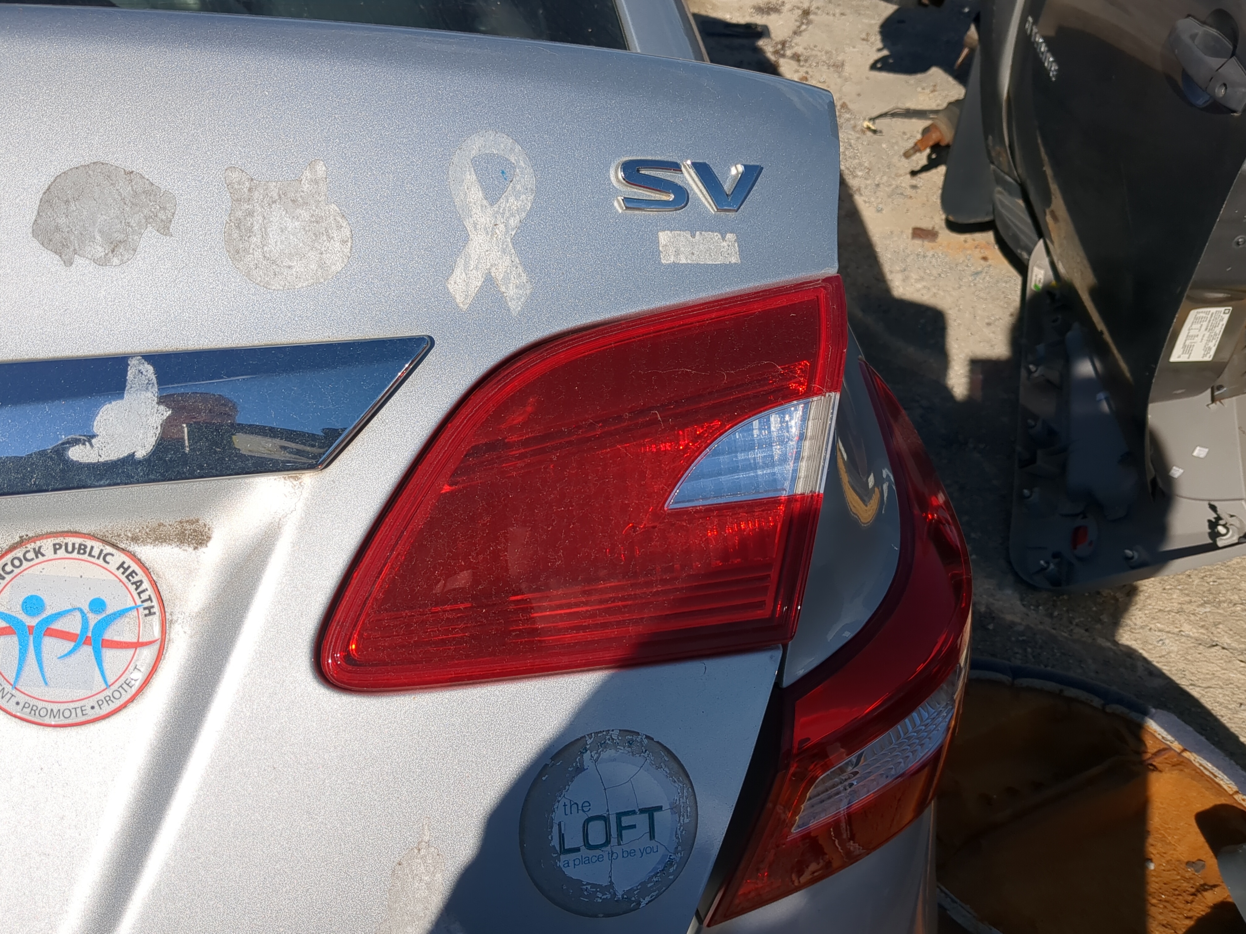 Picture of Tail Lights 2018 NISSAN SENTRA