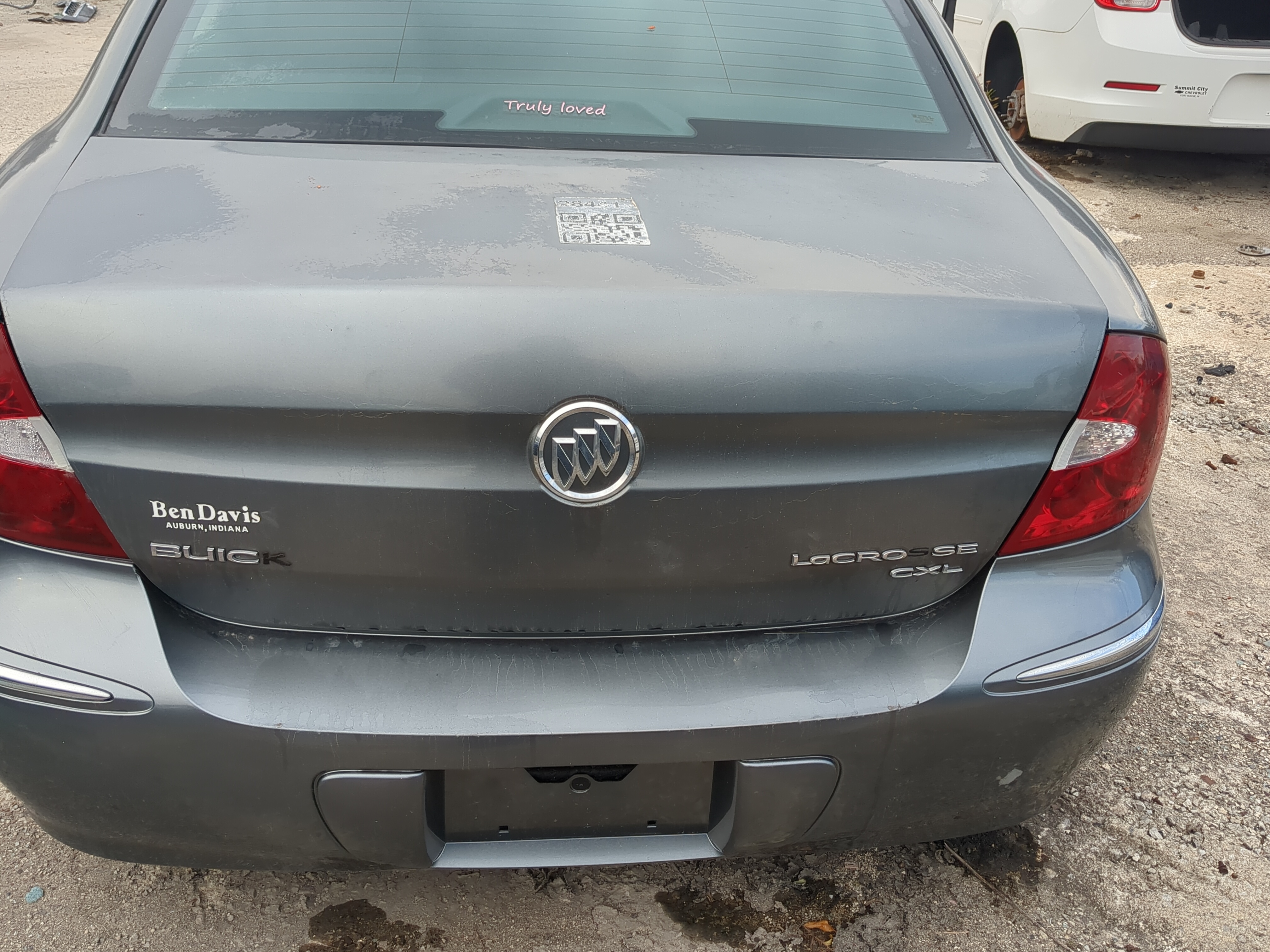 Picture of 2005-2007 Buick Lacrosse Trunk/decklid/hatch/tailgate Oem 893635