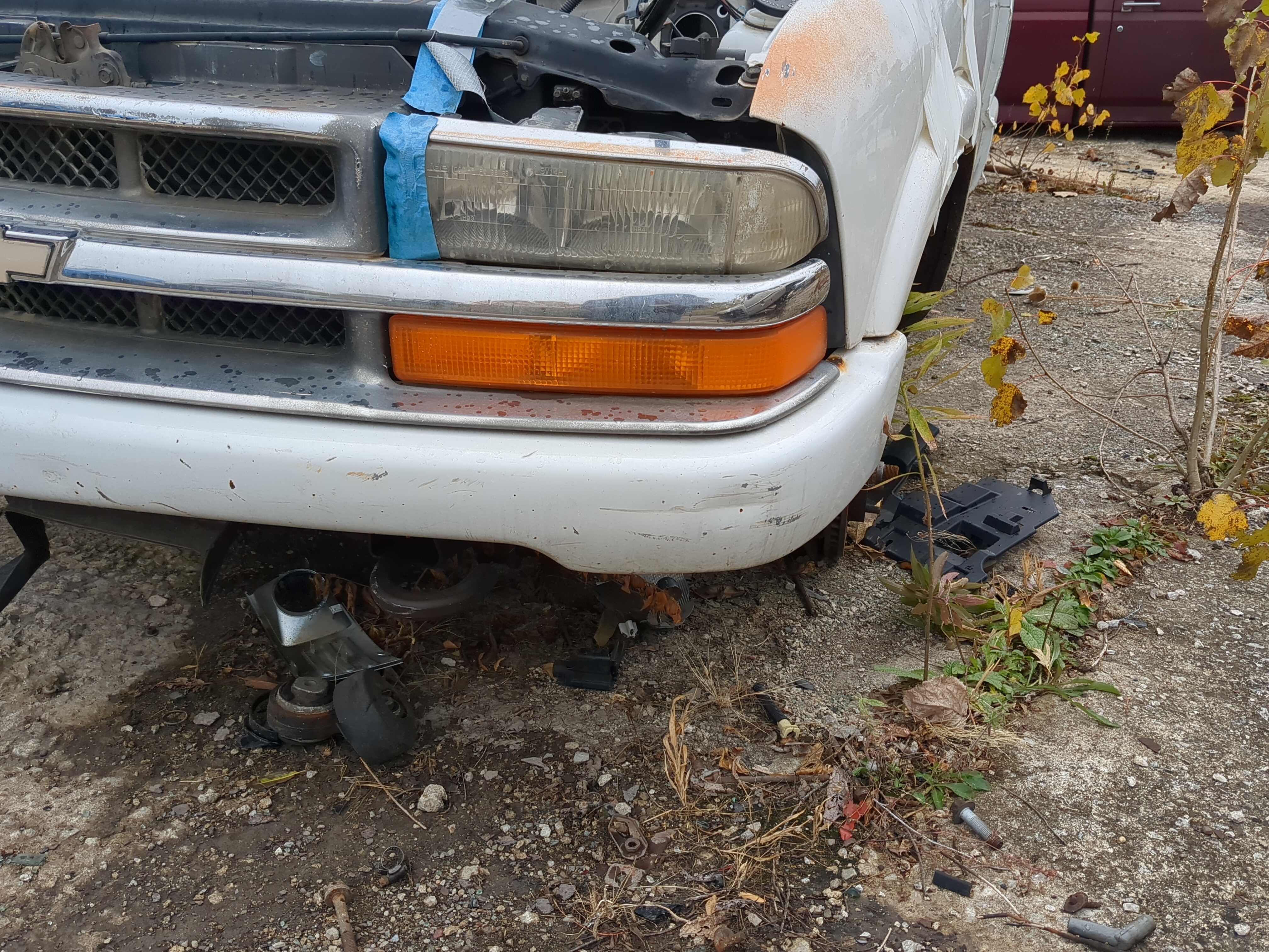 Chevrolet Blazer S10/jimmy S15 Front Bumper - Oem 893767 - Oemusedautoparts1.com