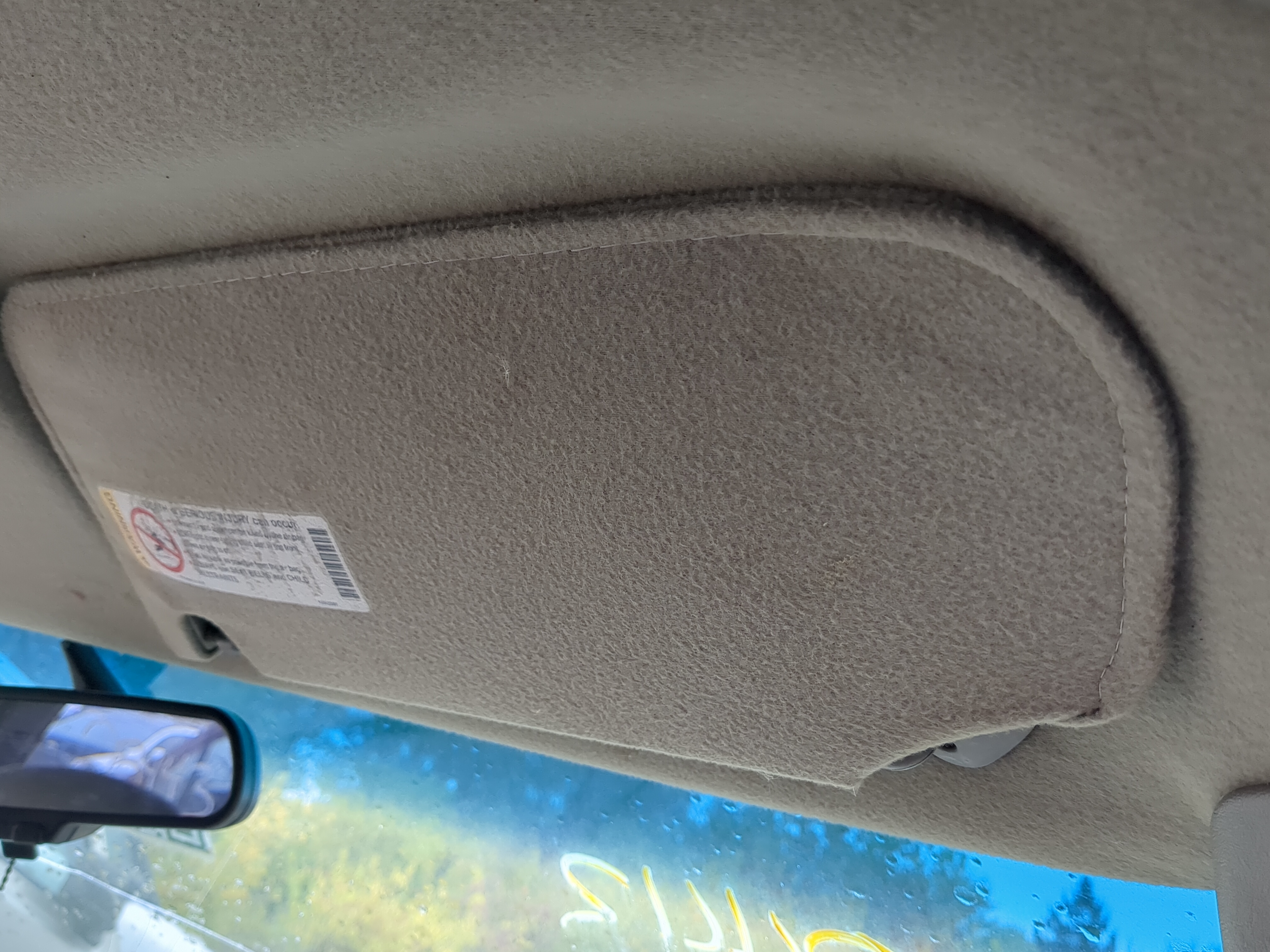 Picture of Chevrolet Blazer S10/jimmy S15 Passenger Sun Visor Mirror Right Sunvisor 893814