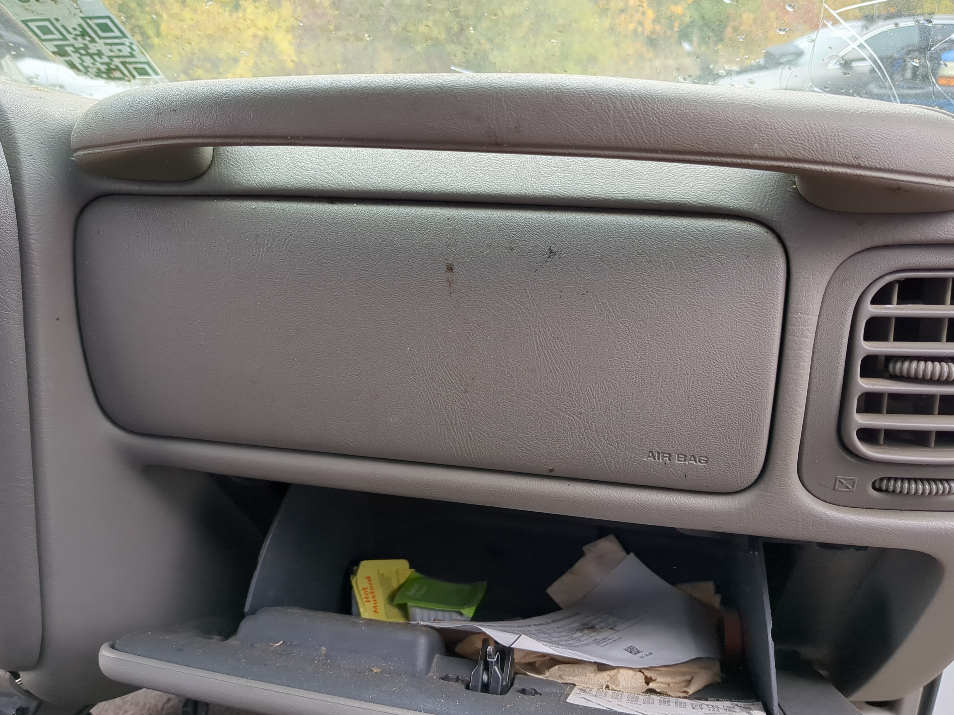 Picture of Chevrolet Blazer S10/jimmy S15 Air Bag Passenger Right Dashboard Oem 893894