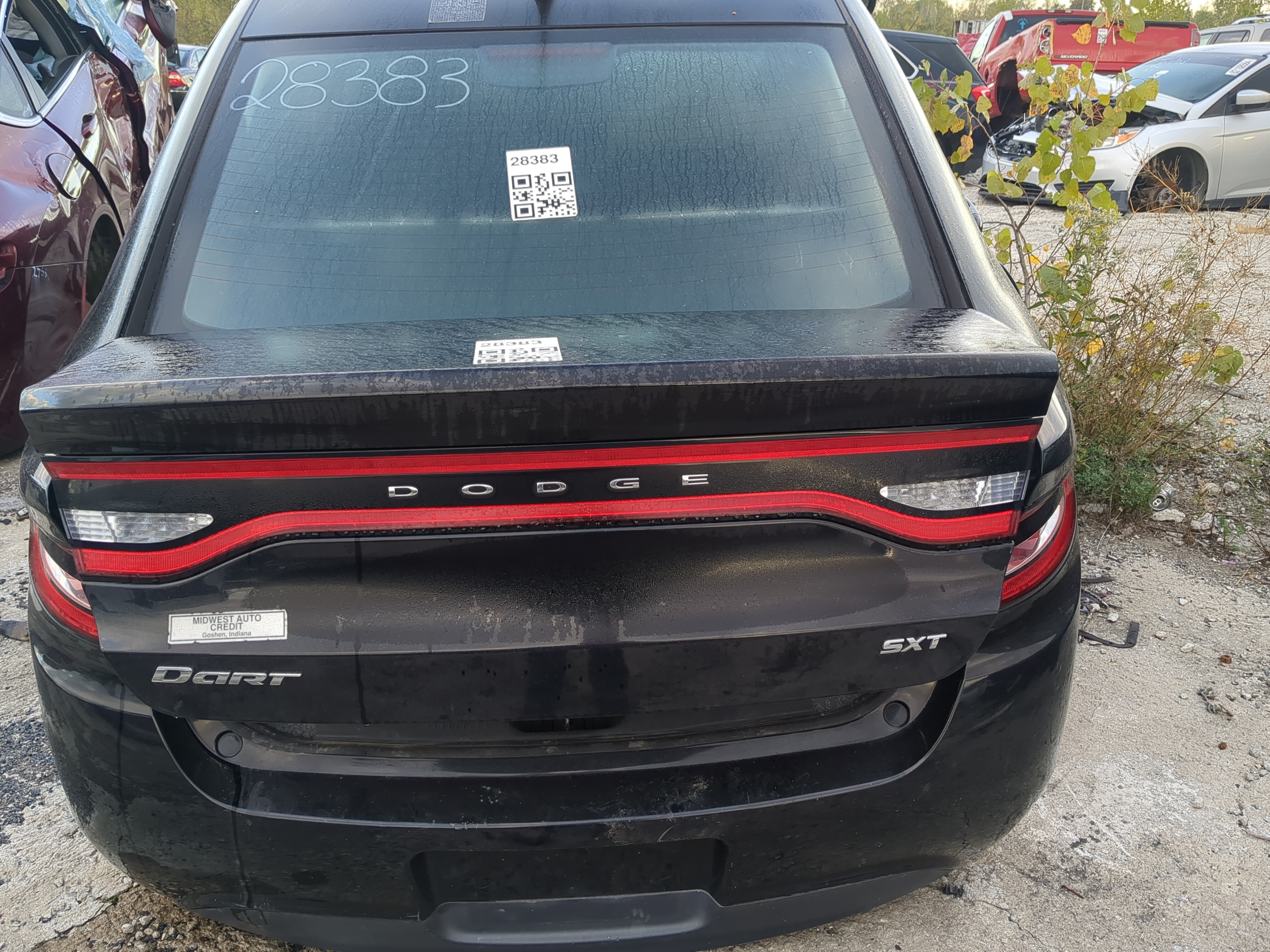 2013-2016 Dodge Dart Trunk/decklid/hatch/tailgate Oem 893950 - Oemusedautoparts1.com