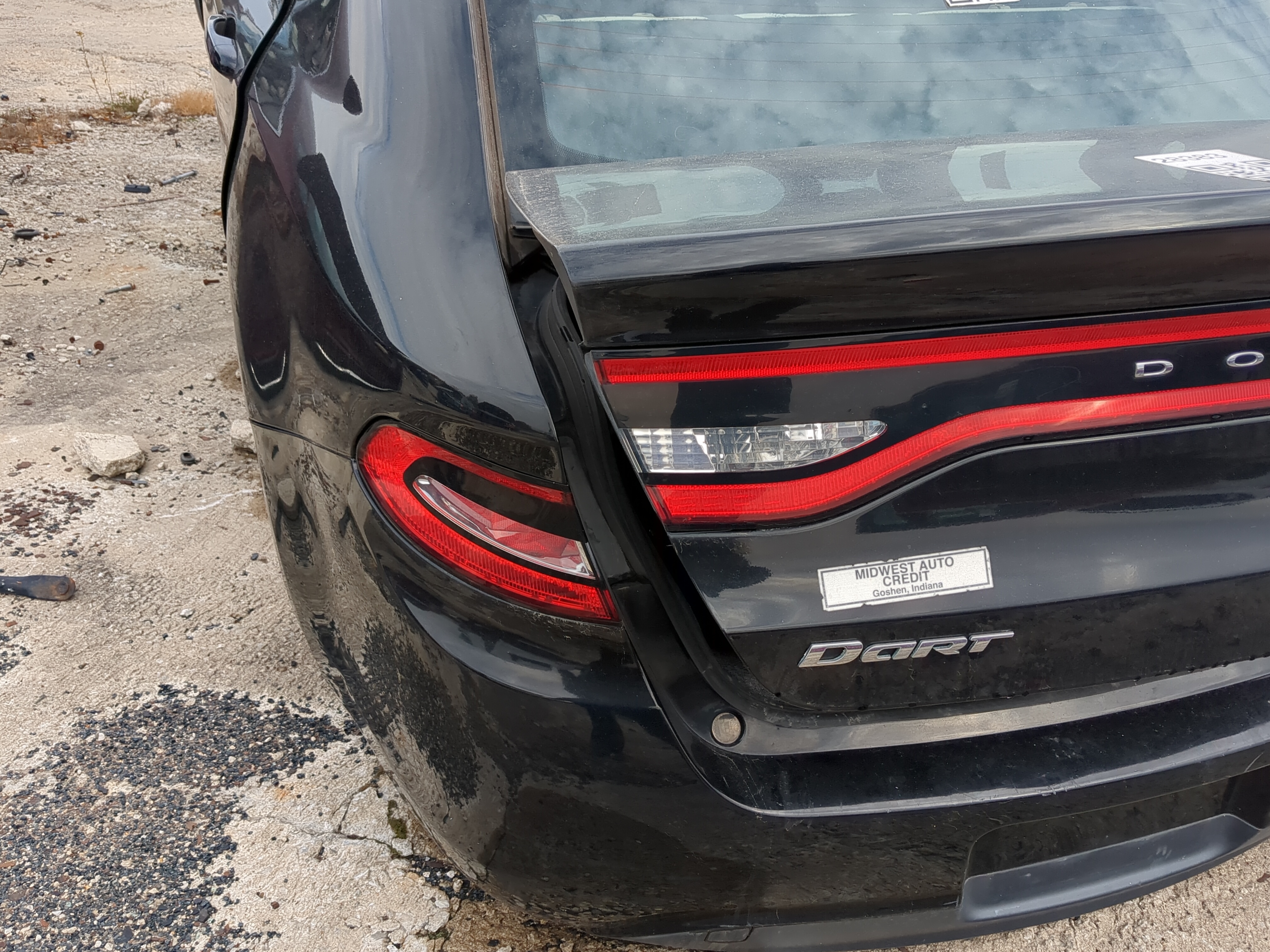 Picture of 2013-2016 Dodge Dart Driver Left Side Tail Light Taillight Oem 894057