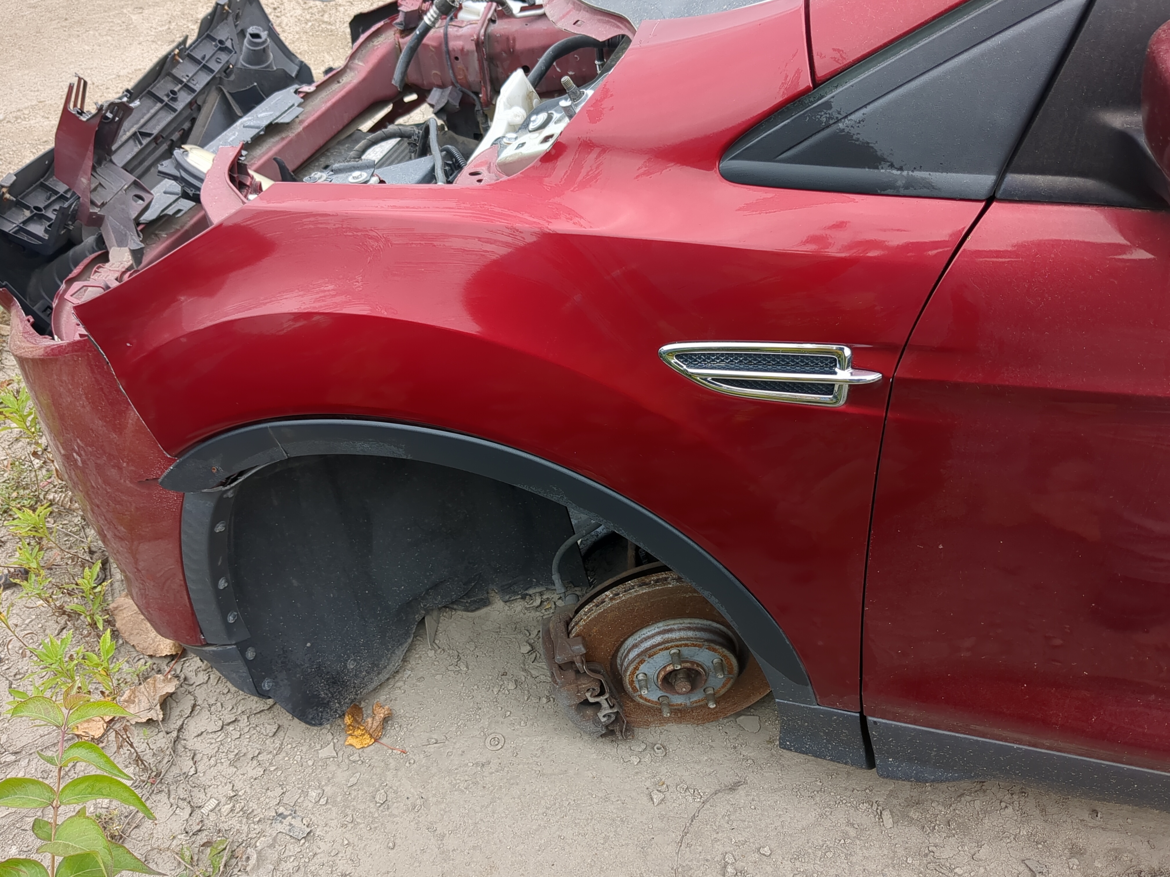 2014 Ford Escape Driver Fender 894110 - Oemusedautoparts1.com