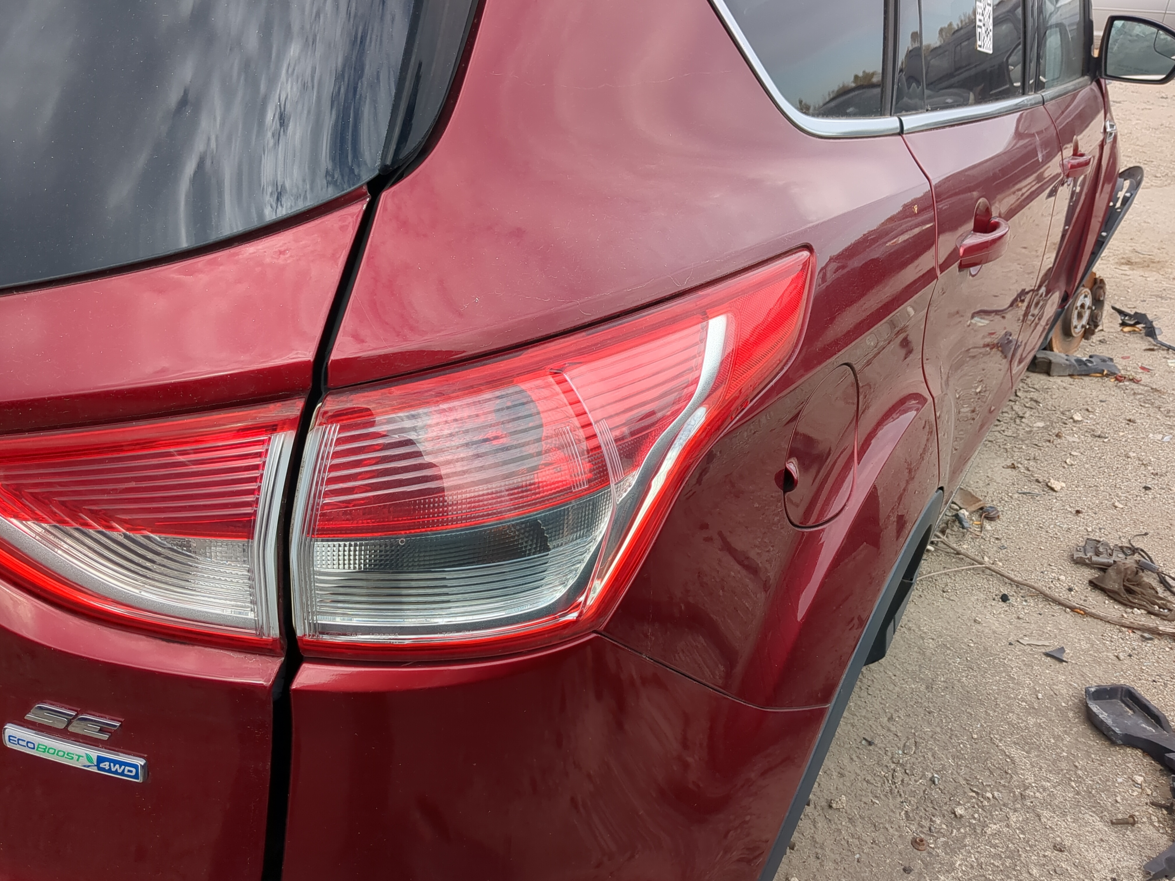 Picture of 2013-2016 Ford Escape Passenger Right Side Tail Light Taillight Oem 894153