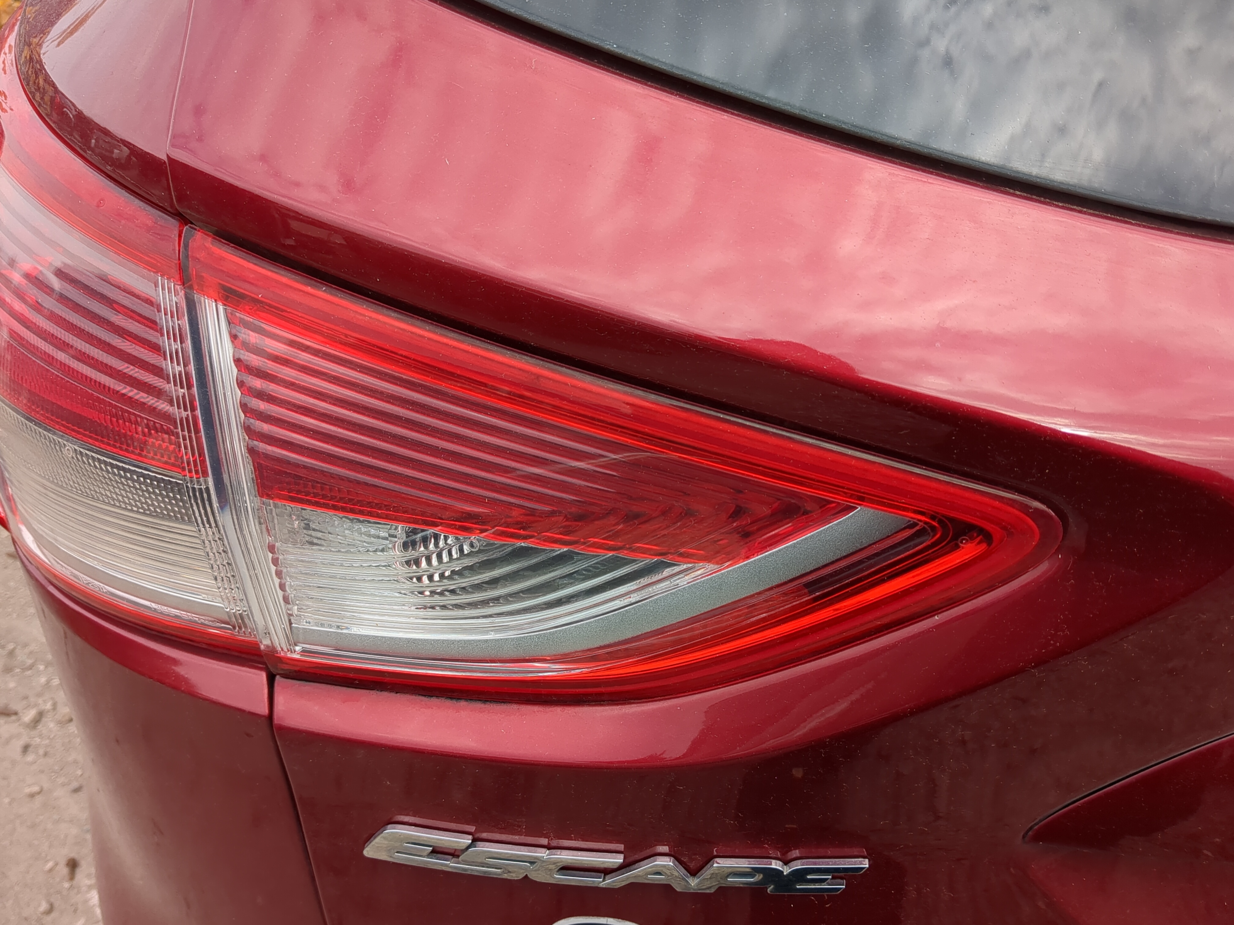 Picture of 2013 Ford Escape Driver Left Side Tail Light Taillight Deck Lid Mounted 894154