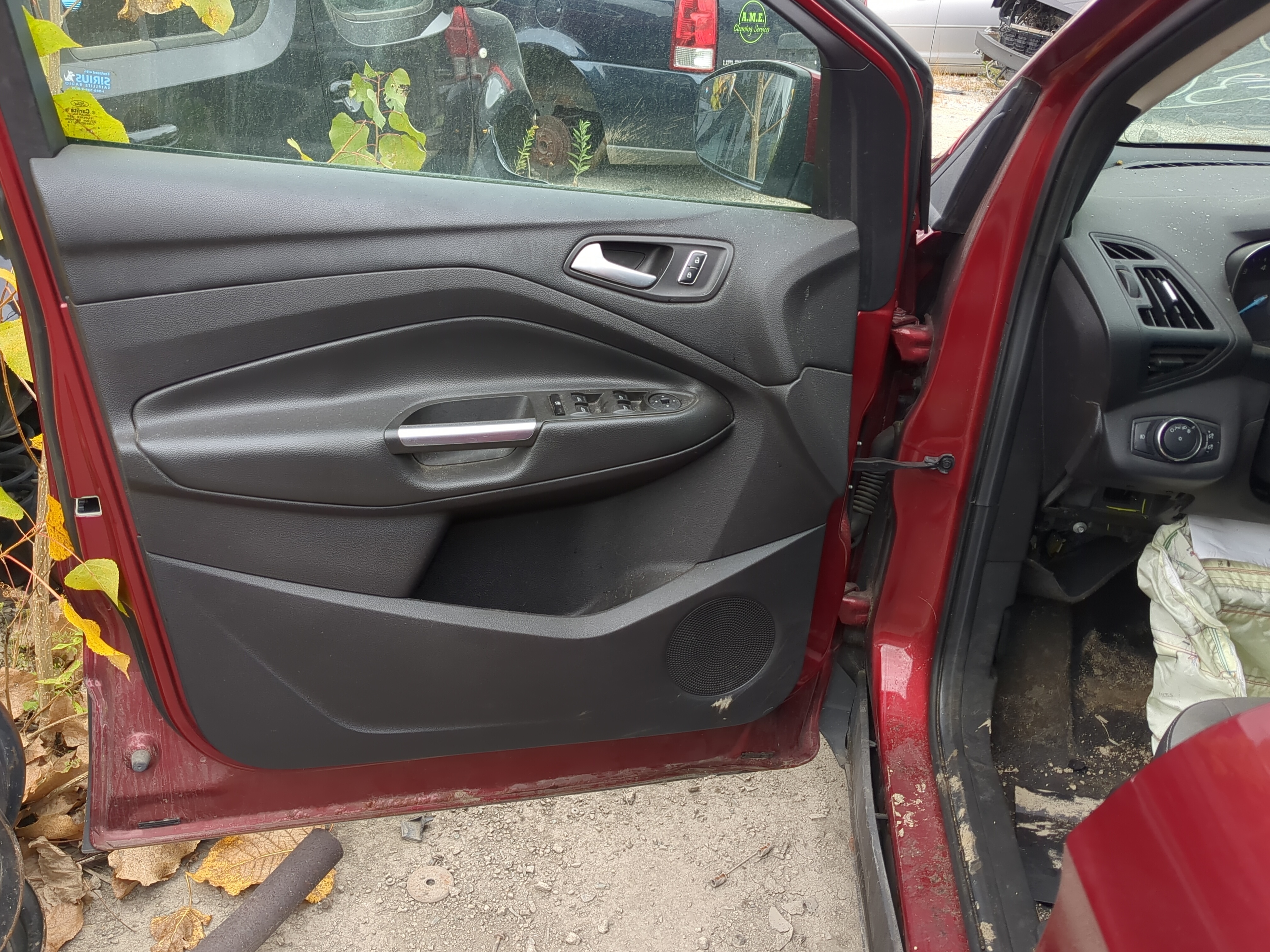 2014 Ford Escape Front Left Driver Interior Door Panel Trim 894187 - Oemusedautoparts1.com