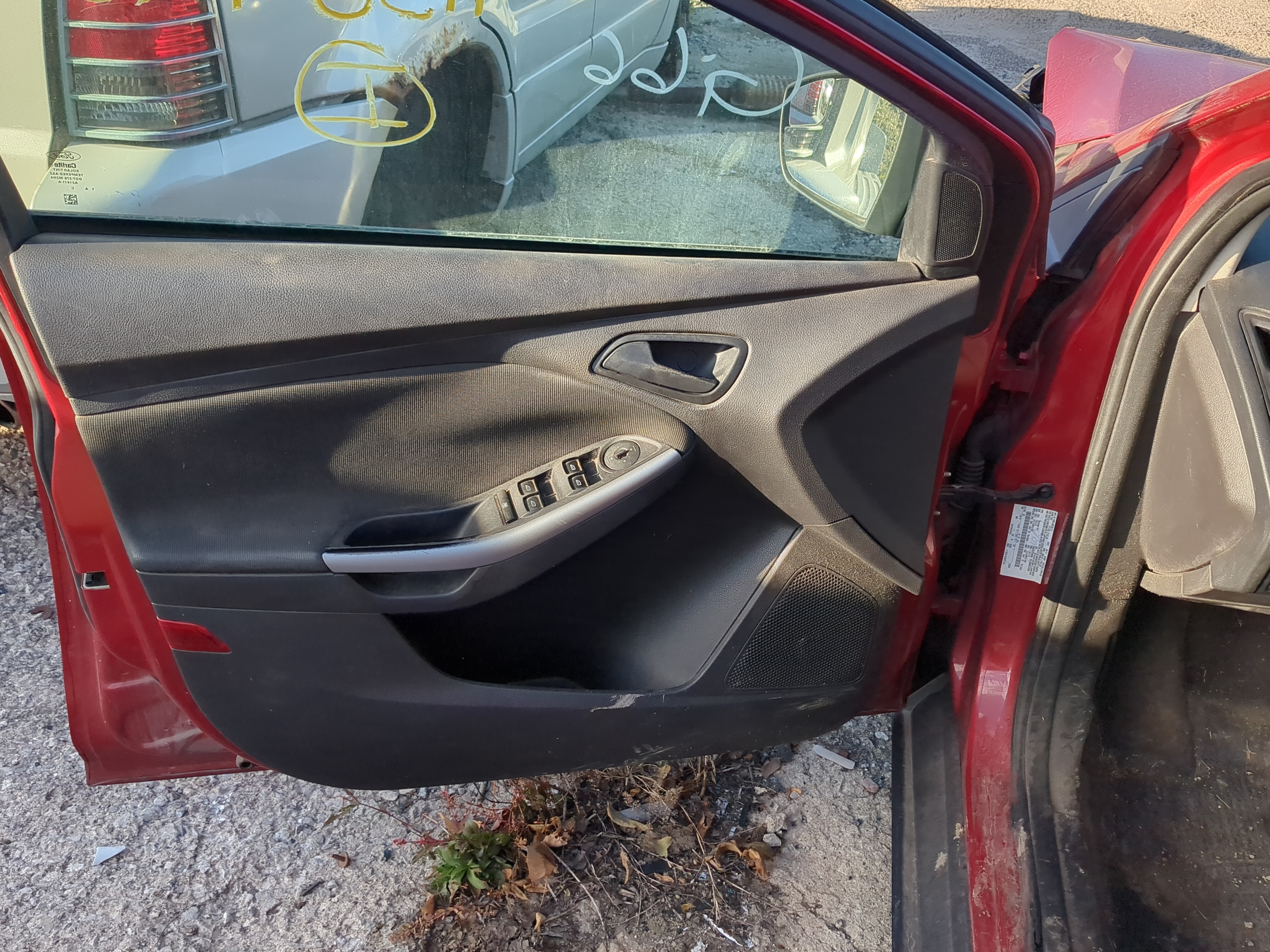 Picture of 2012 Ford Focus Front Left Driver Interior Door Panel Trim 894363