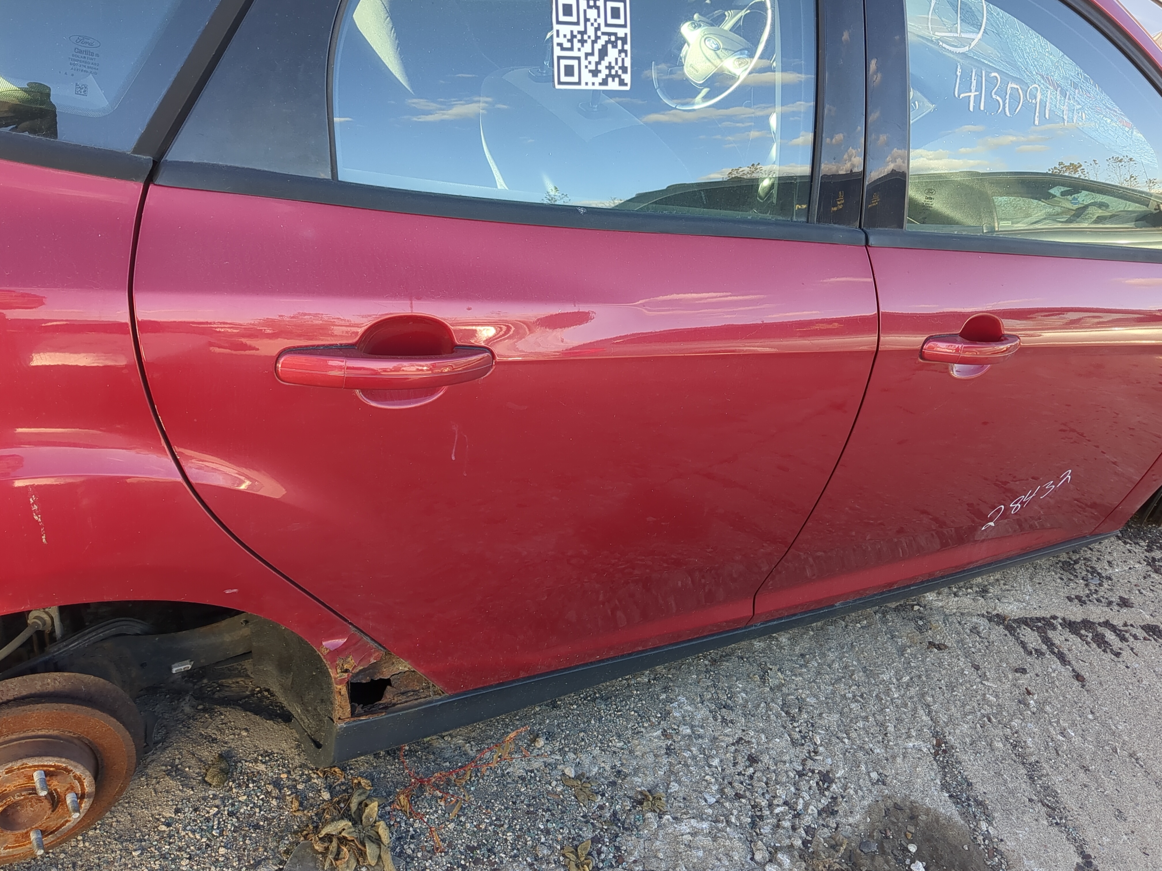 Picture of 2012-2018 Ford Focus Passenger Rear Door Oem 894420