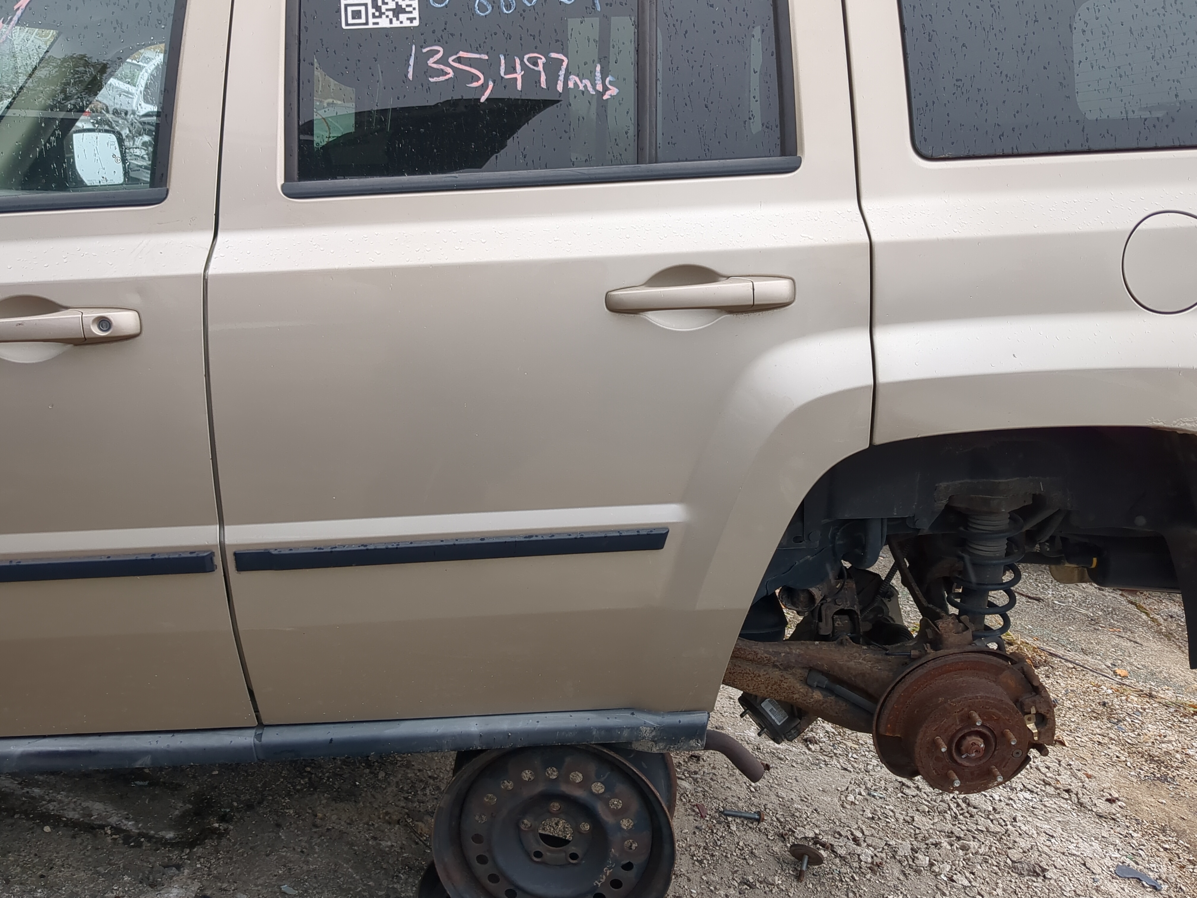 2007-2010 Jeep Patriot Driver Rear Door Window Oem 894556 - Oemusedautoparts1.com