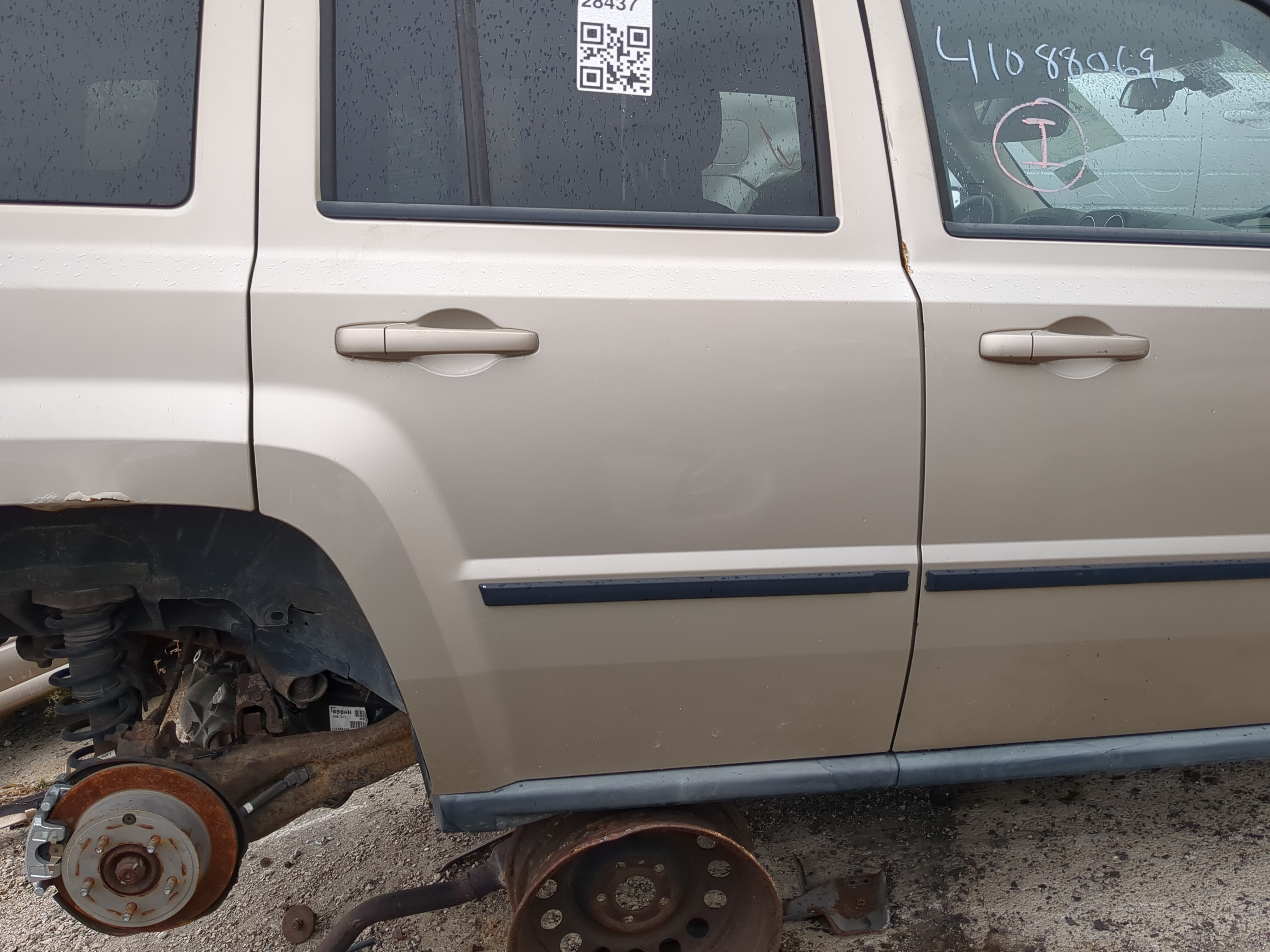 2007-2010 Jeep Patriot Passenger Rear Door Window Oem 894557 - Oemusedautoparts1.com