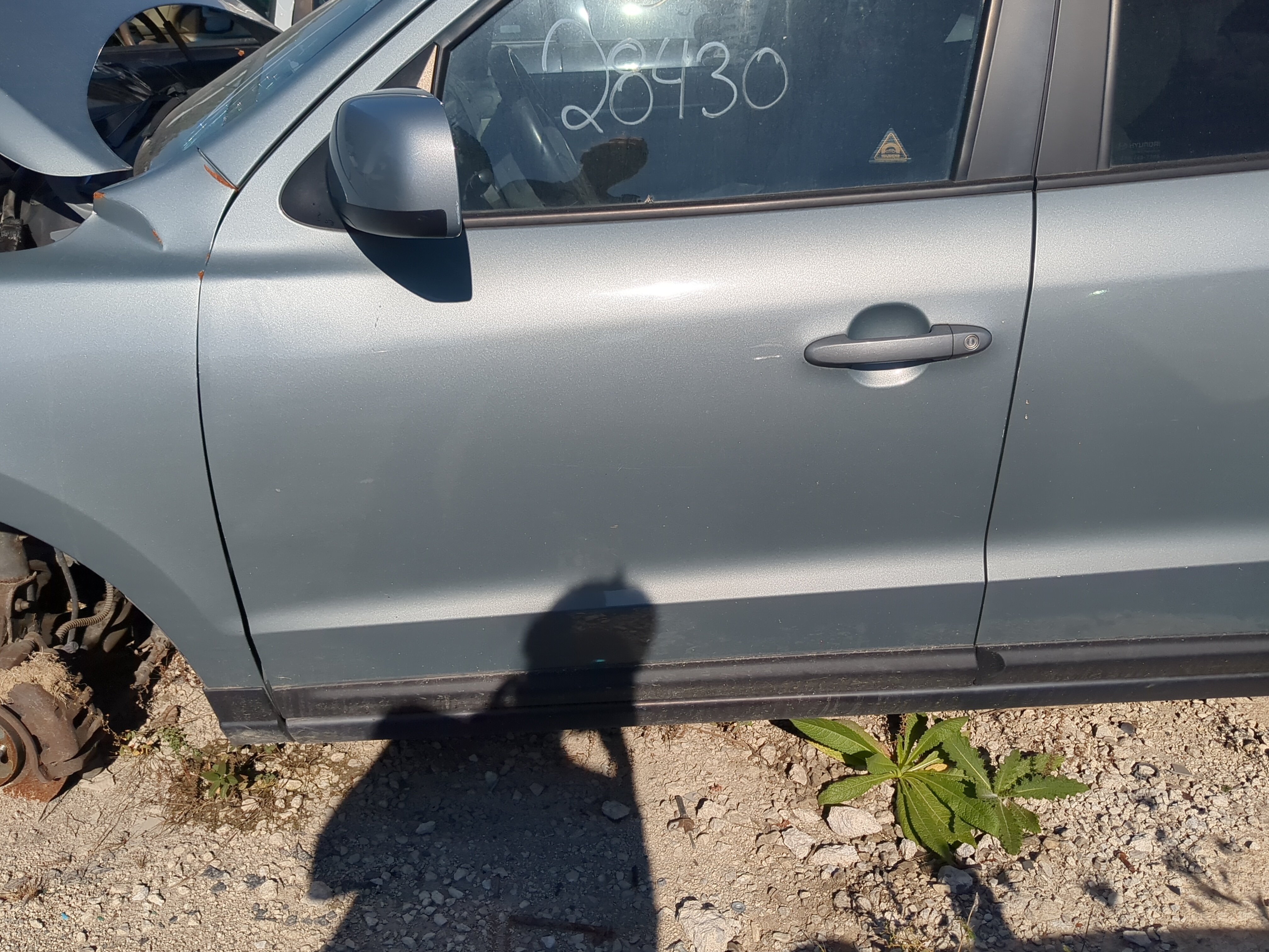 2007-2009 Hyundai Santa Fe Driver Front Door Oem 894768 - Oemusedautoparts1.com