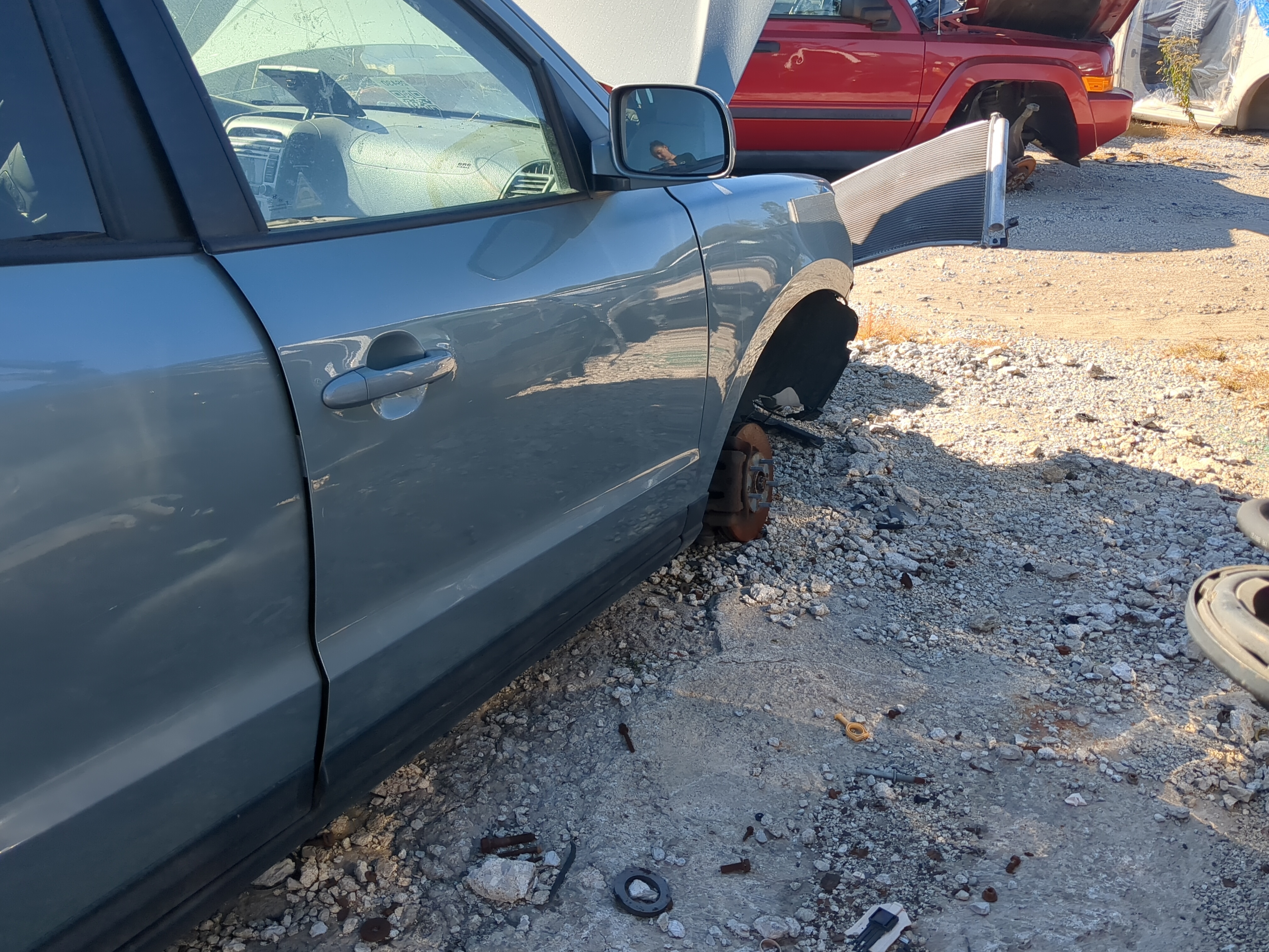 2007-2009 Hyundai Santa Fe Passenger Front Door Oem 894769 - Oemusedautoparts1.com