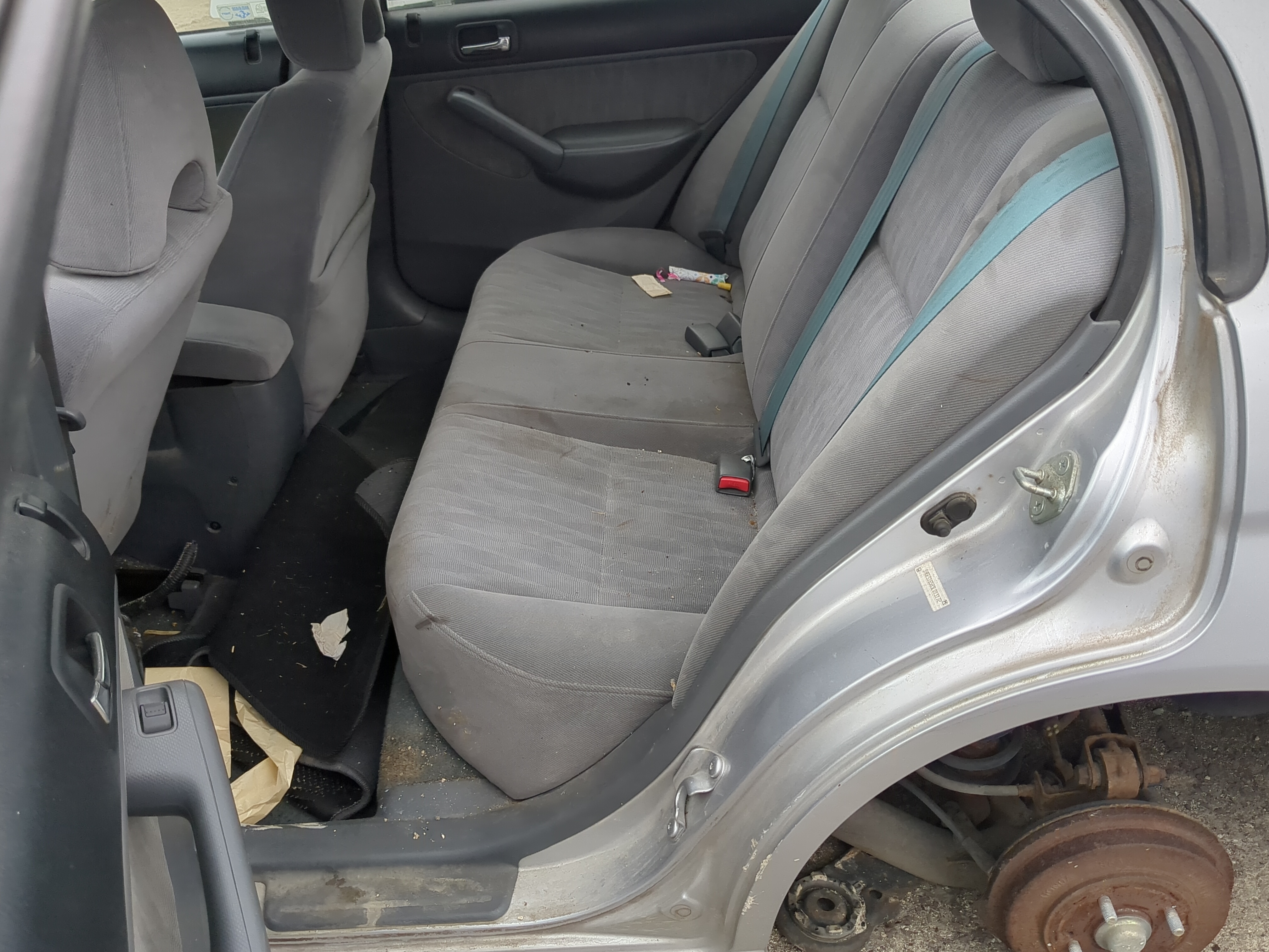 2003 Honda Civic Rear Seat Oem 895154 - Oemusedautoparts1.com