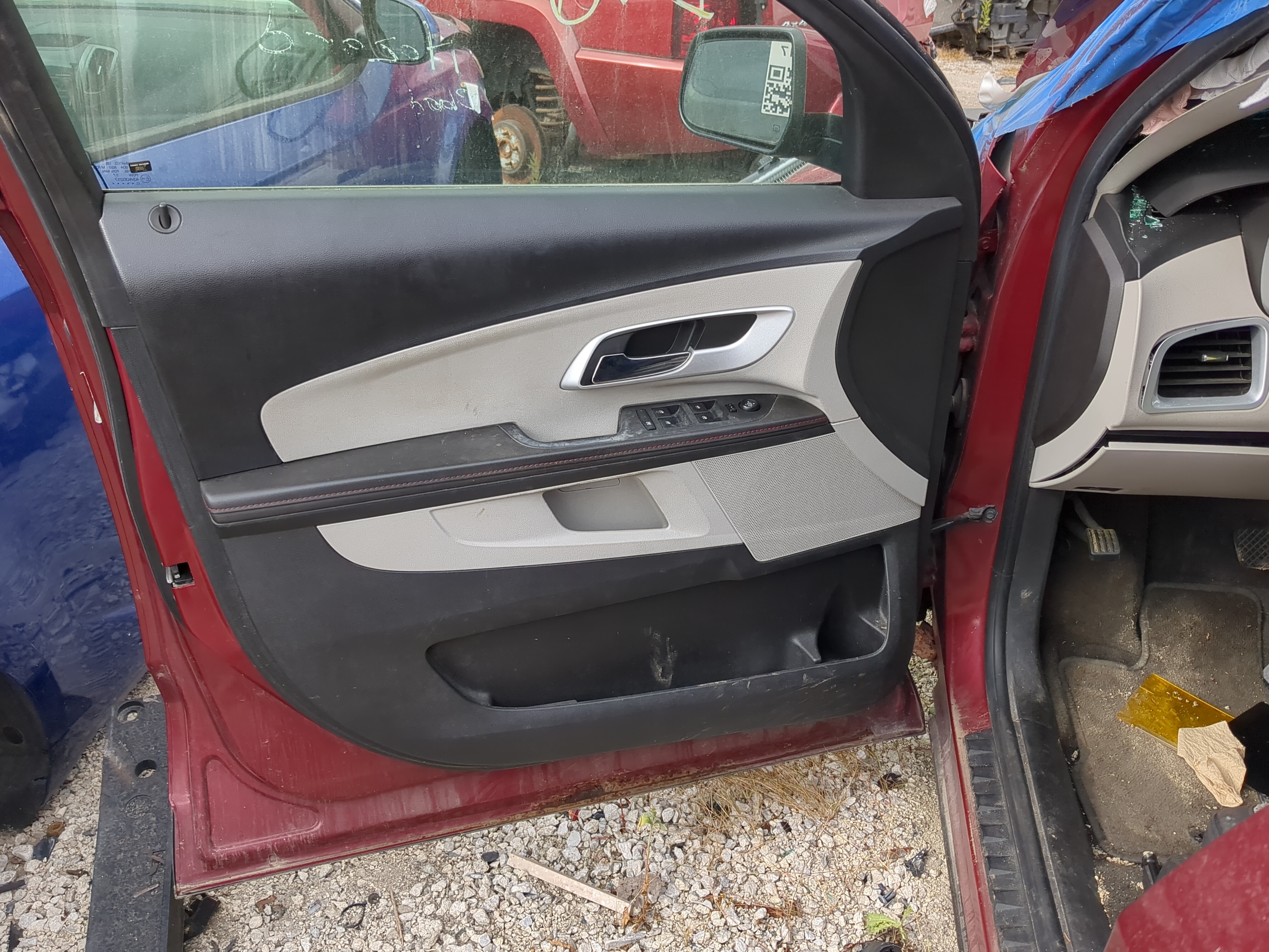 2011 Chevrolet Equinox Front Left Driver Interior Door Panel Trim 895311 - Oemusedautoparts1.com