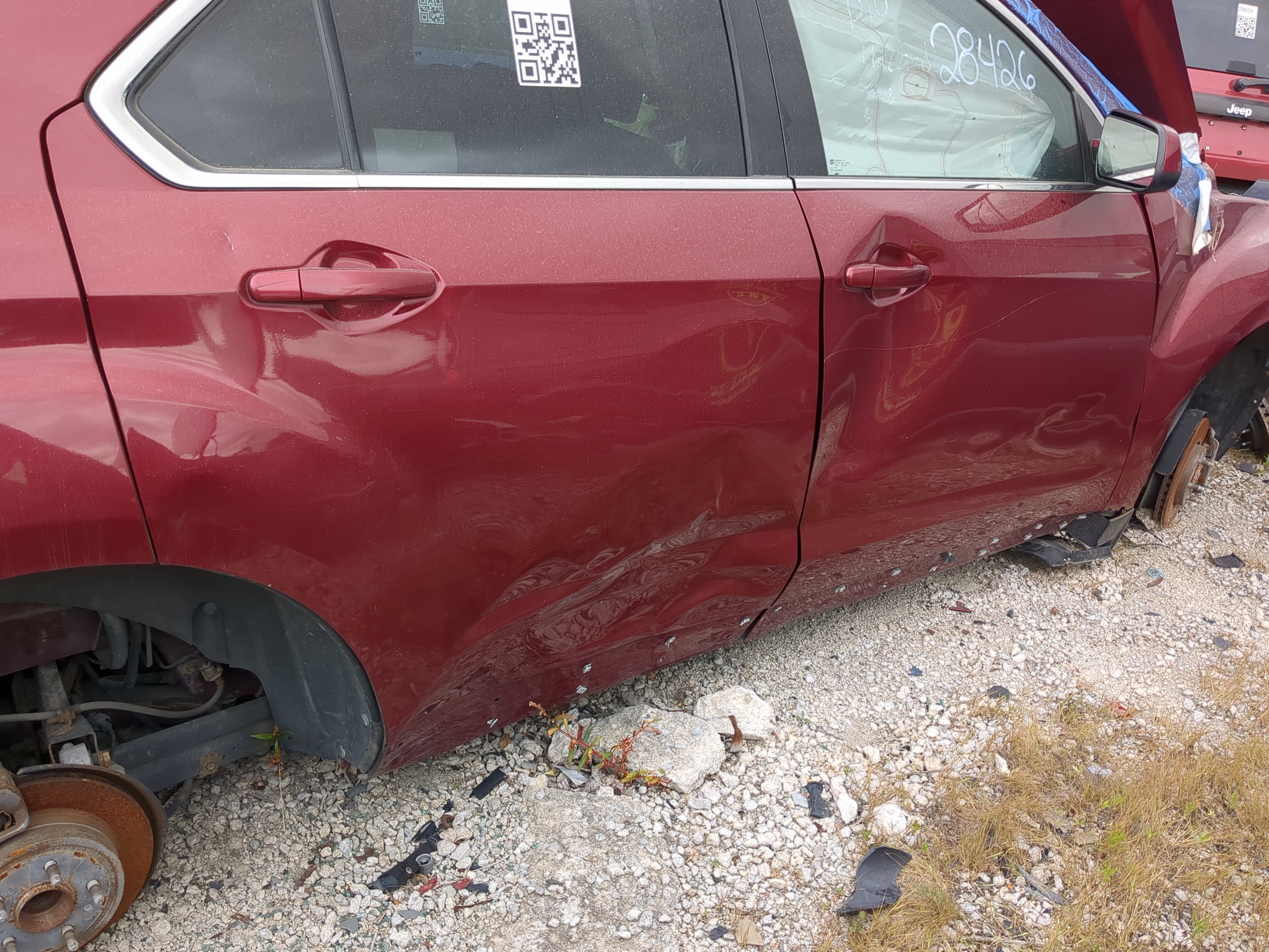 2010-2011 Chevrolet Equinox Passenger Rear Door Oem 895337 - Oemusedautoparts1.com