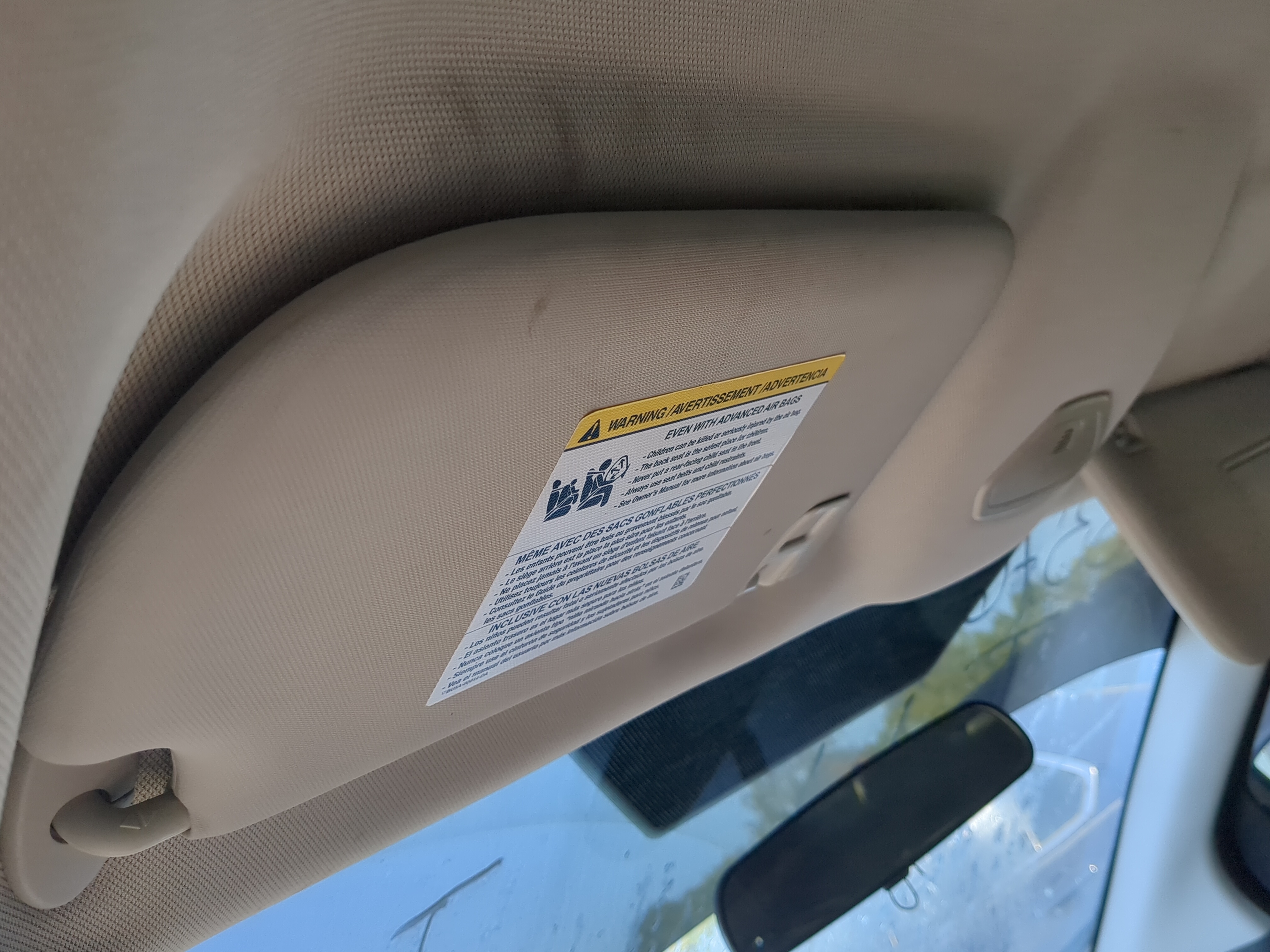 Picture of 2013-2018 Ford Focus Driver Sun Visor Mirror Left Sunvisor 895763