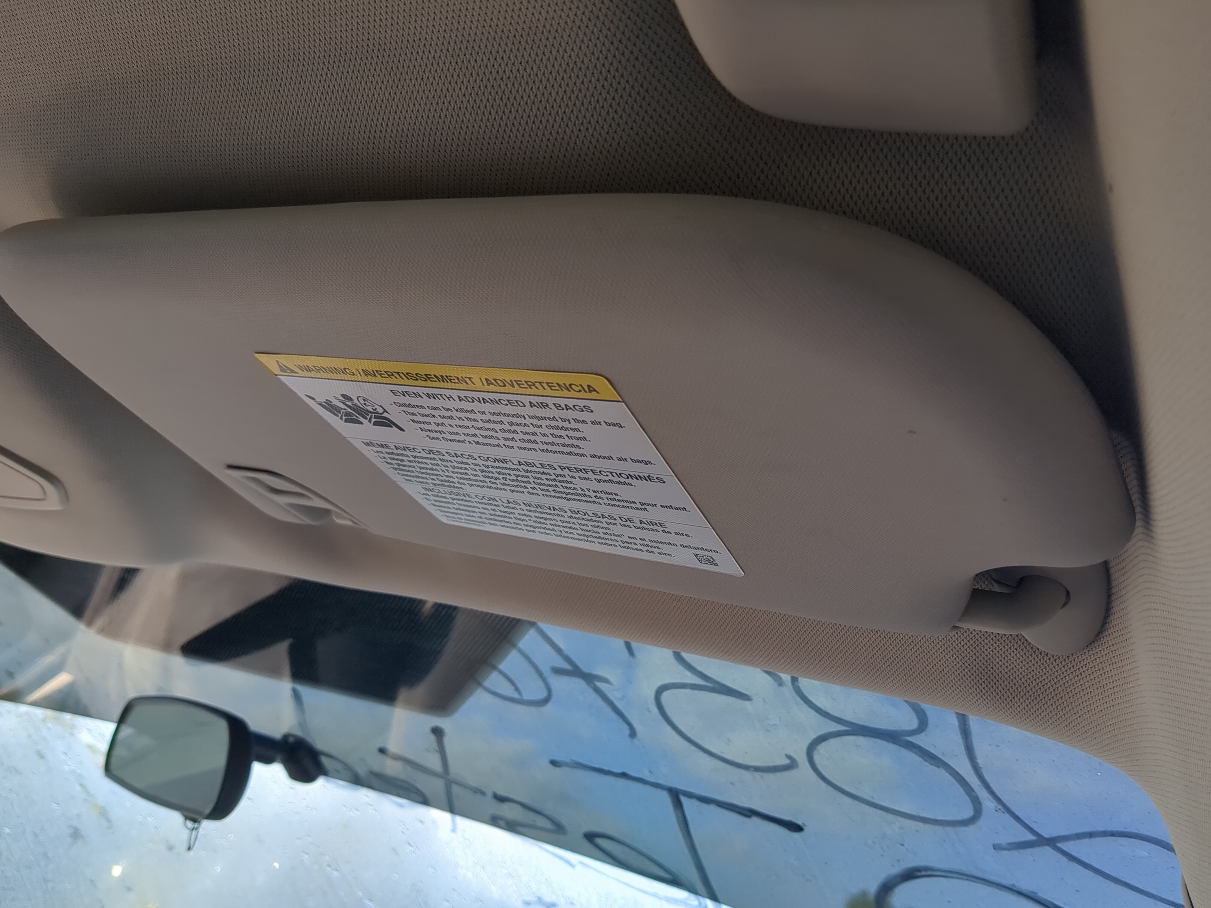 2013-2018 Ford Focus Passenger Sun Visor Mirror Right Sunvisor 895764 - Oemusedautoparts1.com