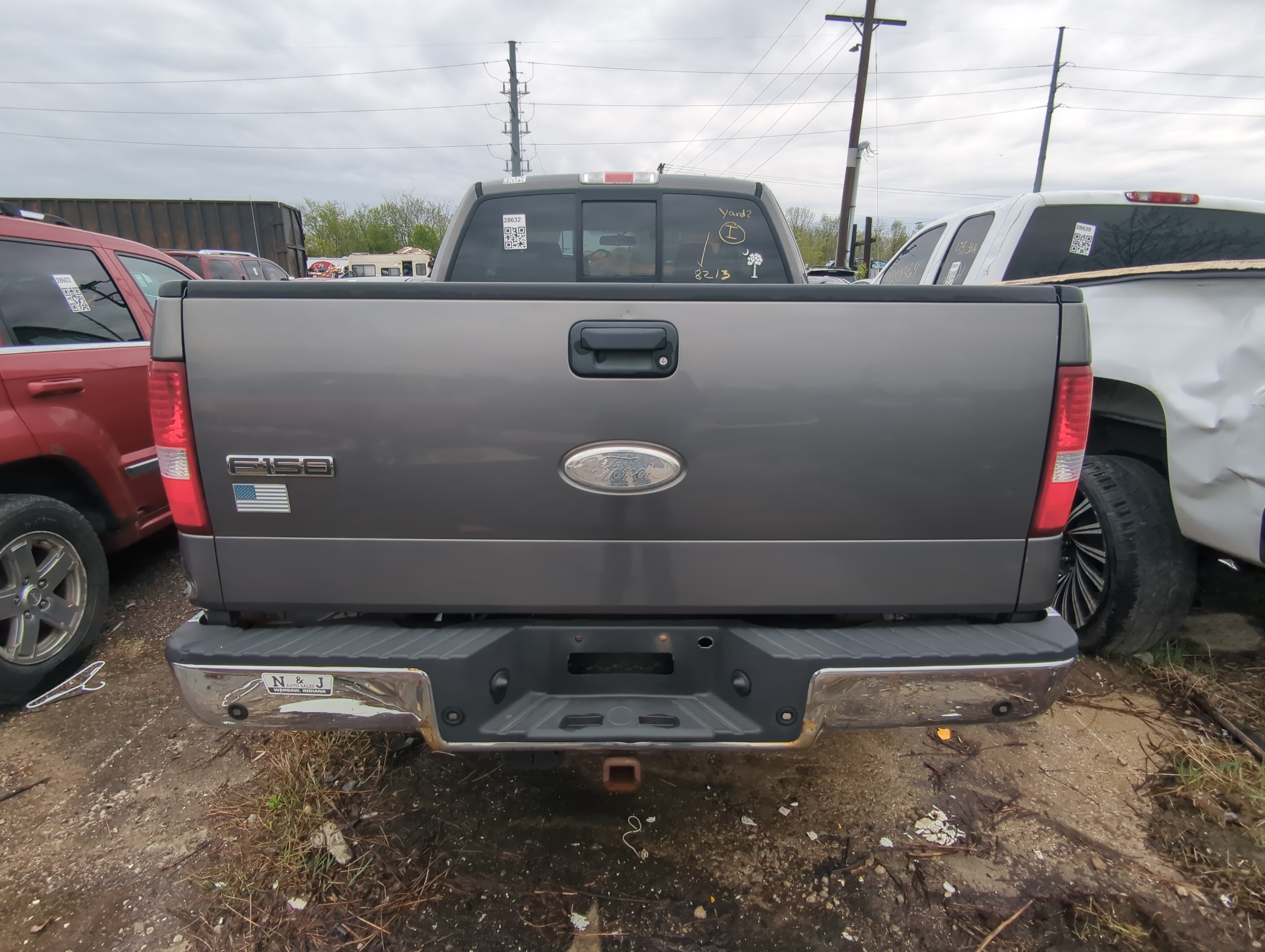 2008-2008 Ford F-150 Trunk/decklid/hatch/tailgate Oem 897073 - Oemusedautoparts1.com