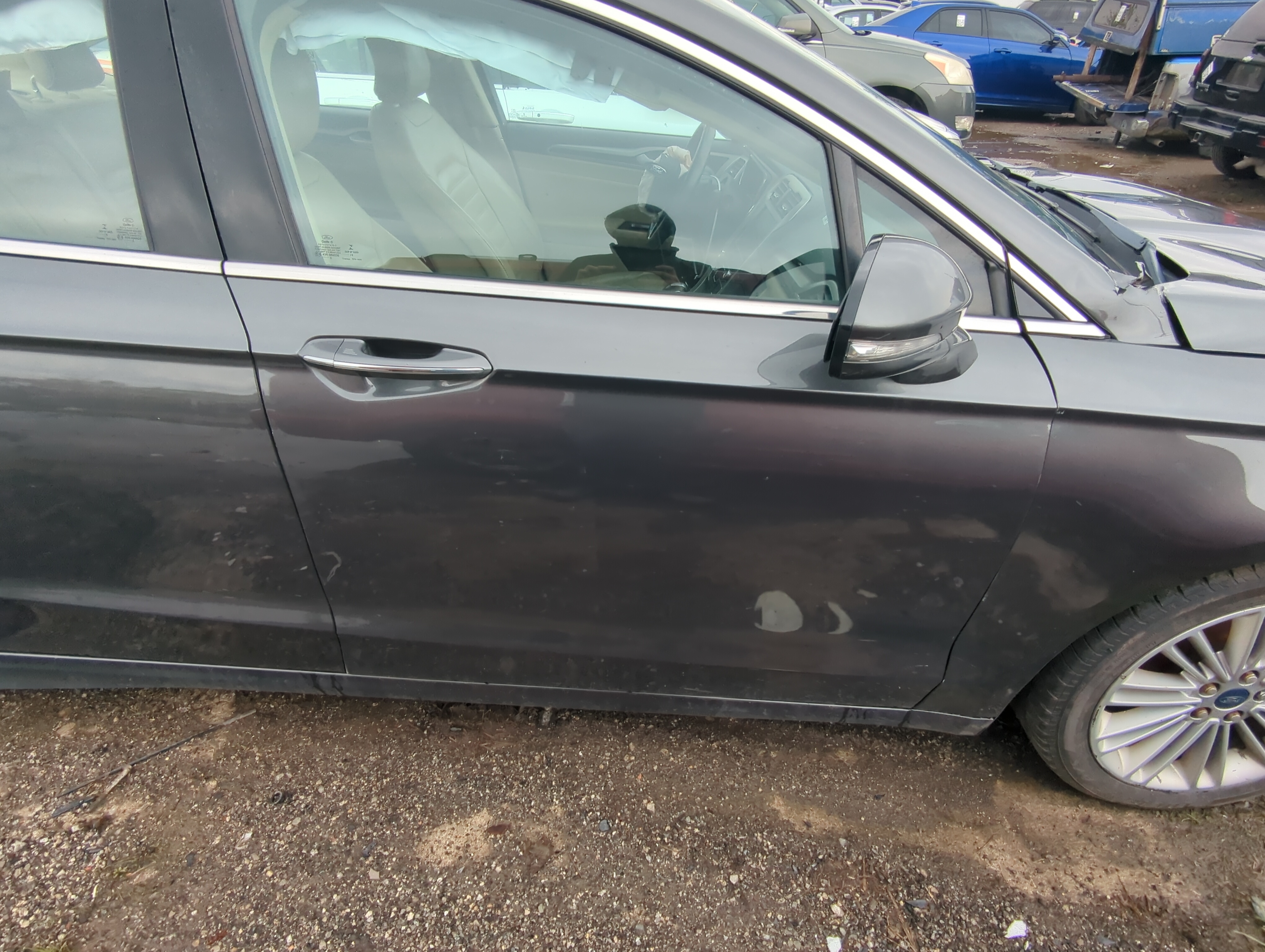 2013-2020 Ford Fusion Passenger Front Door Oem 897513 - Oemusedautoparts1.com