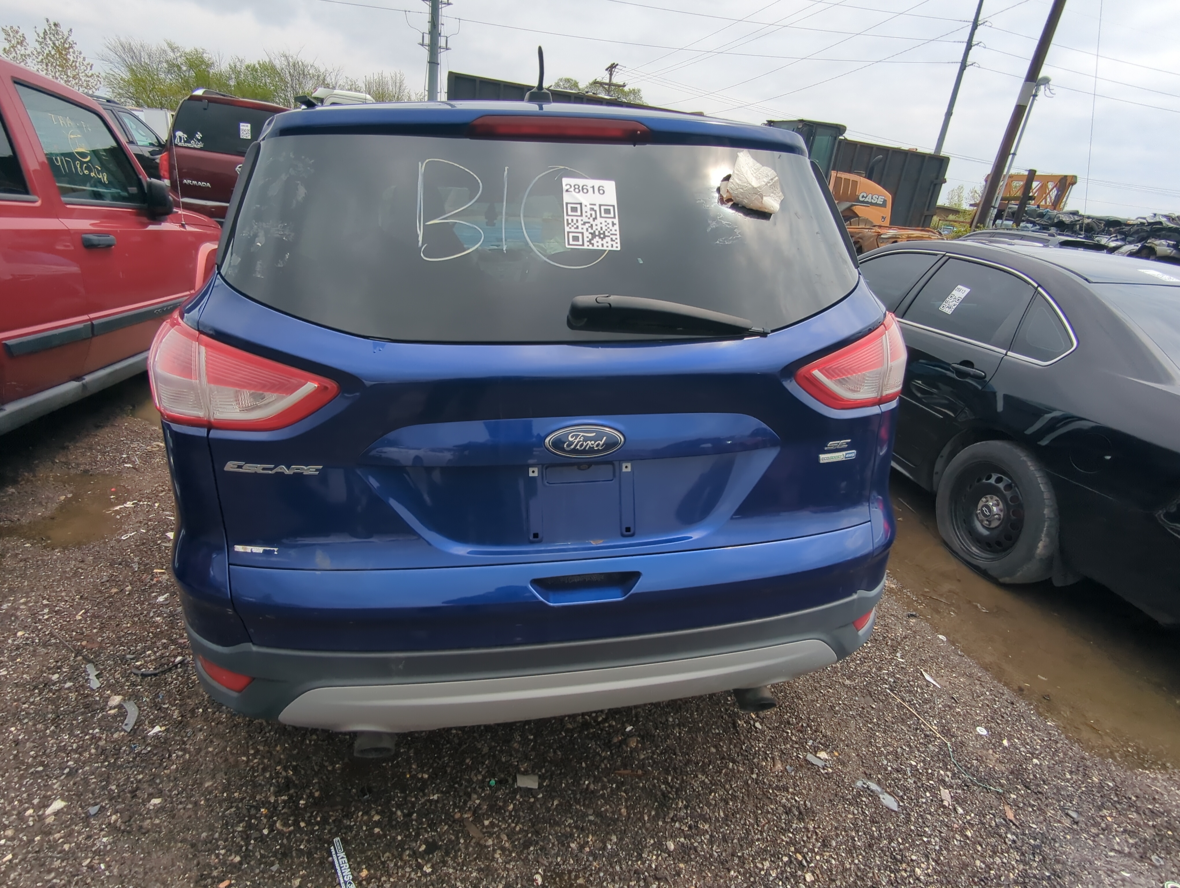 Picture of 2013-2016 Ford Escape Rear Bumper Assembly Oem 897679
