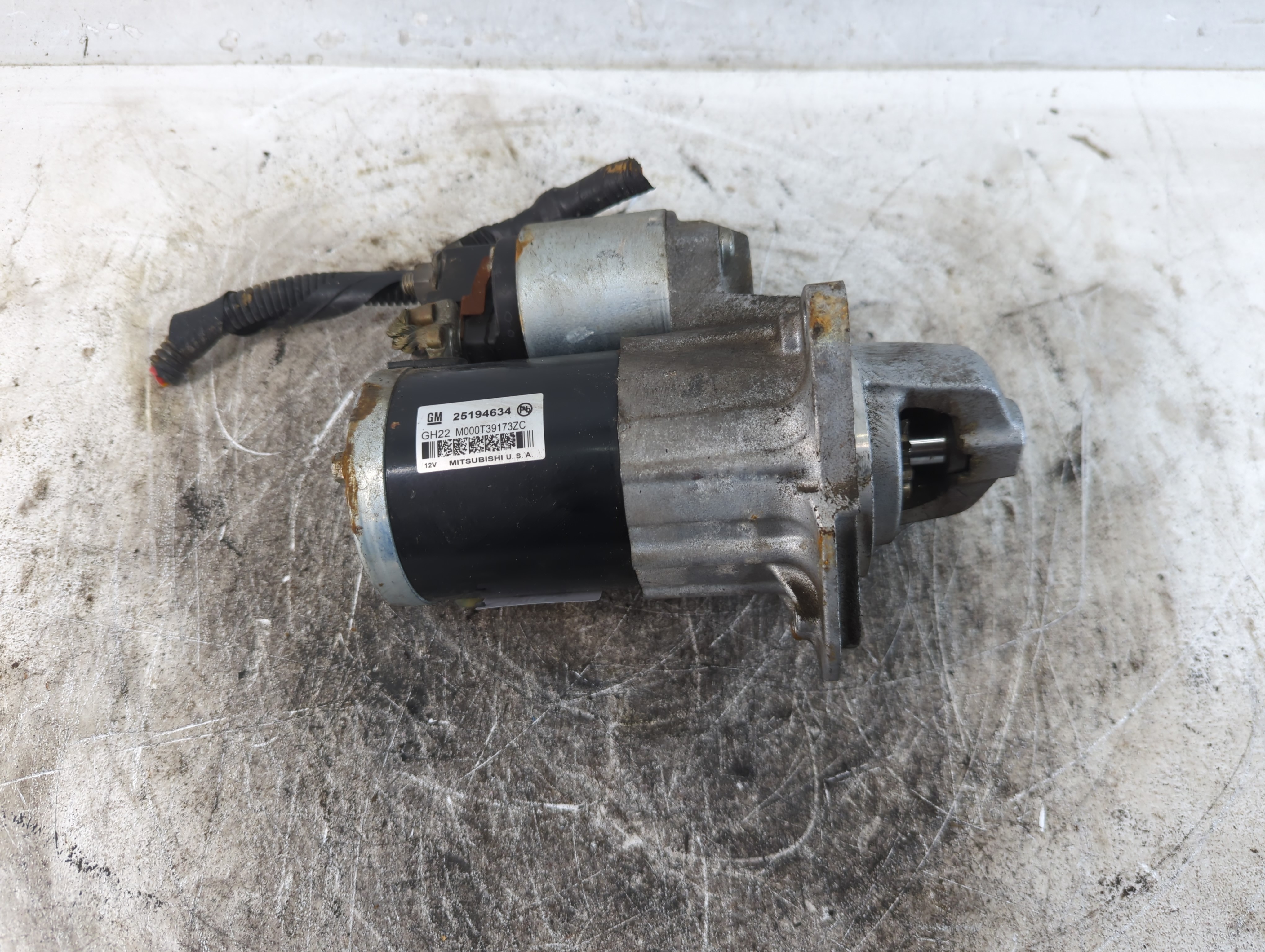 2013-2021 Chevrolet Trax Car Starter Motor Solenoid Oem 897809 - Oemusedautoparts1.com