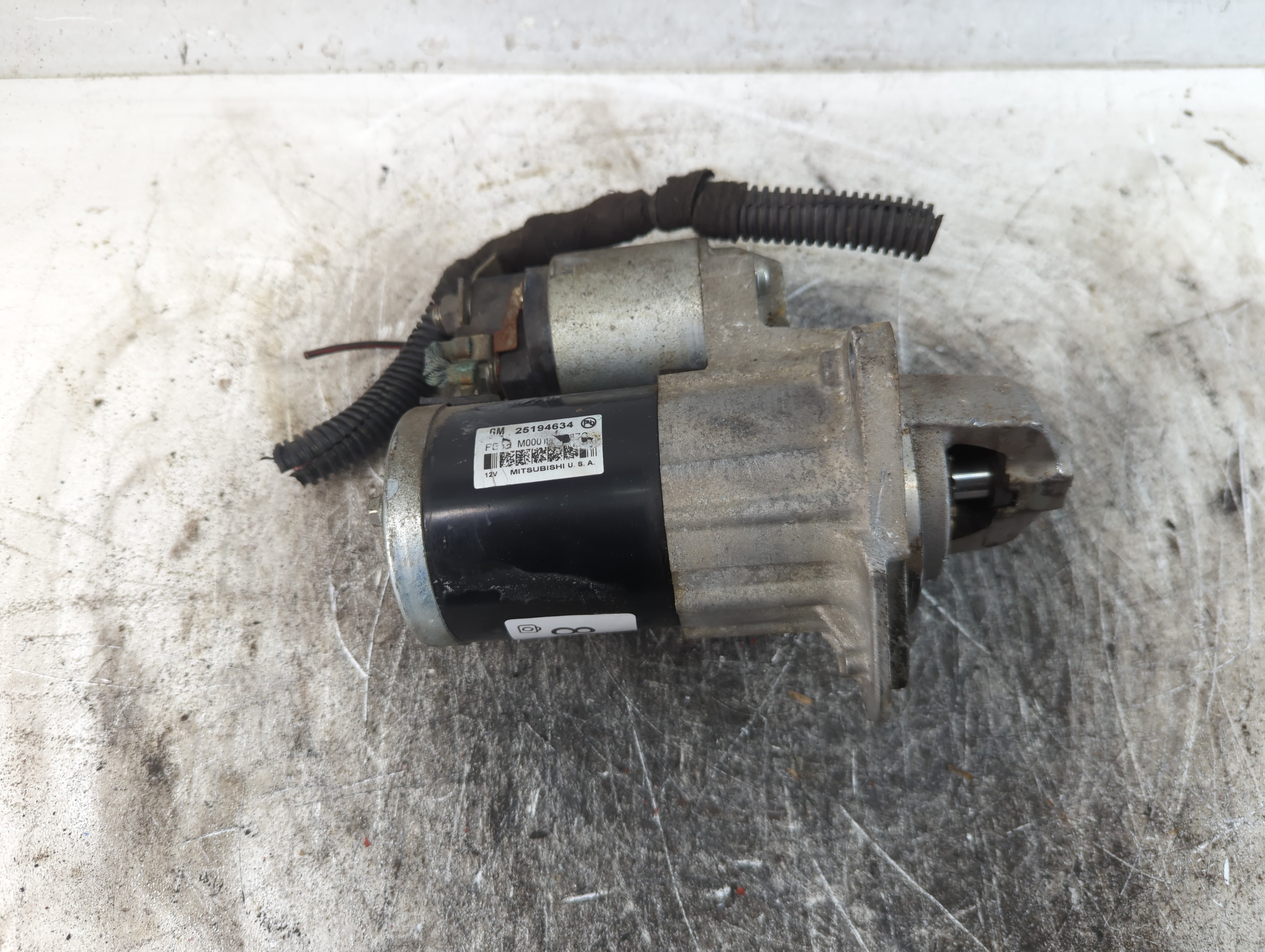 2013-2021 Chevrolet Trax Car Starter Motor Solenoid Oem 898180 - Oemusedautoparts1.com