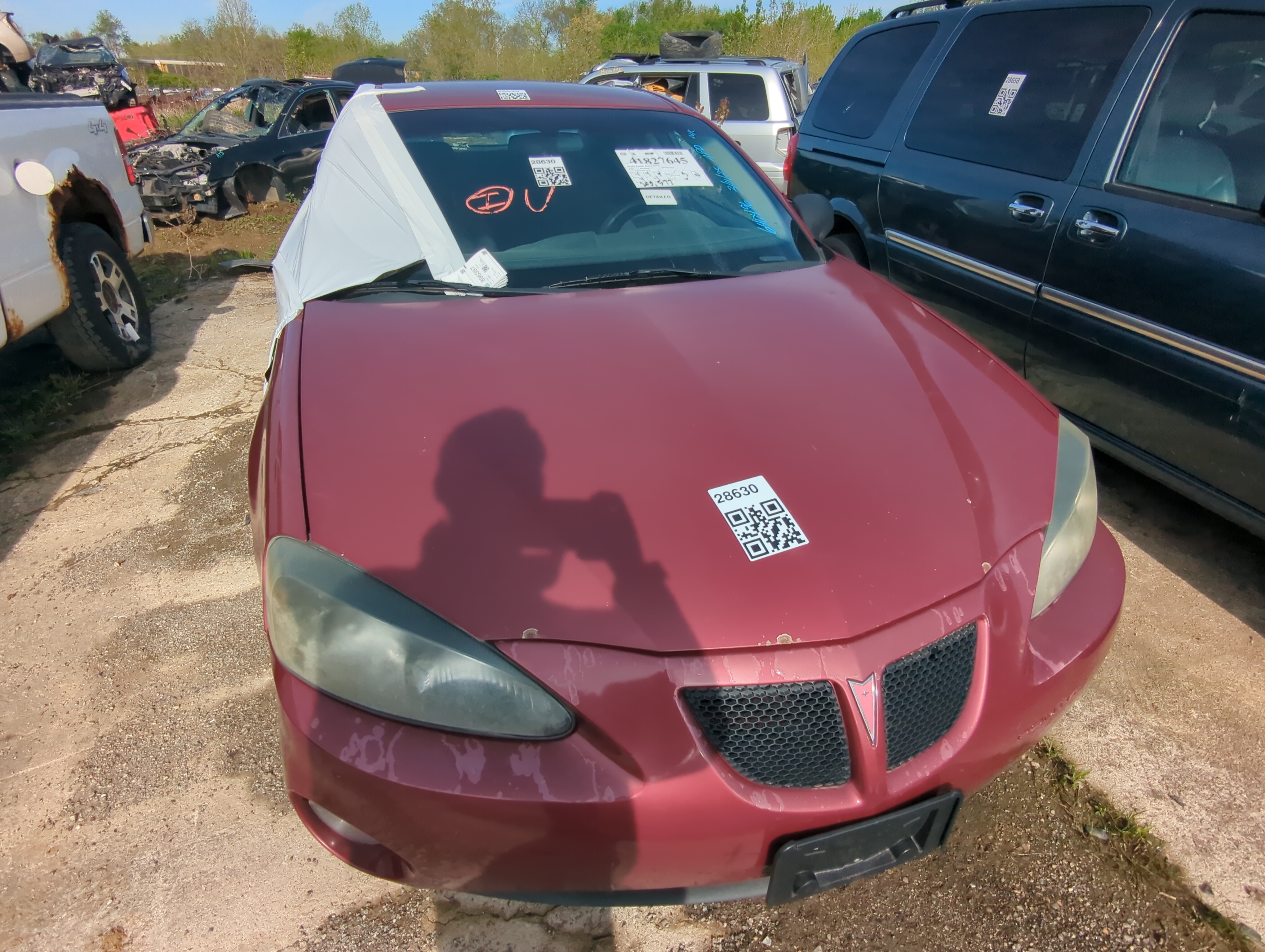 2004-2008 Pontiac Grand Prix Hood Oem 898911 - Oemusedautoparts1.com