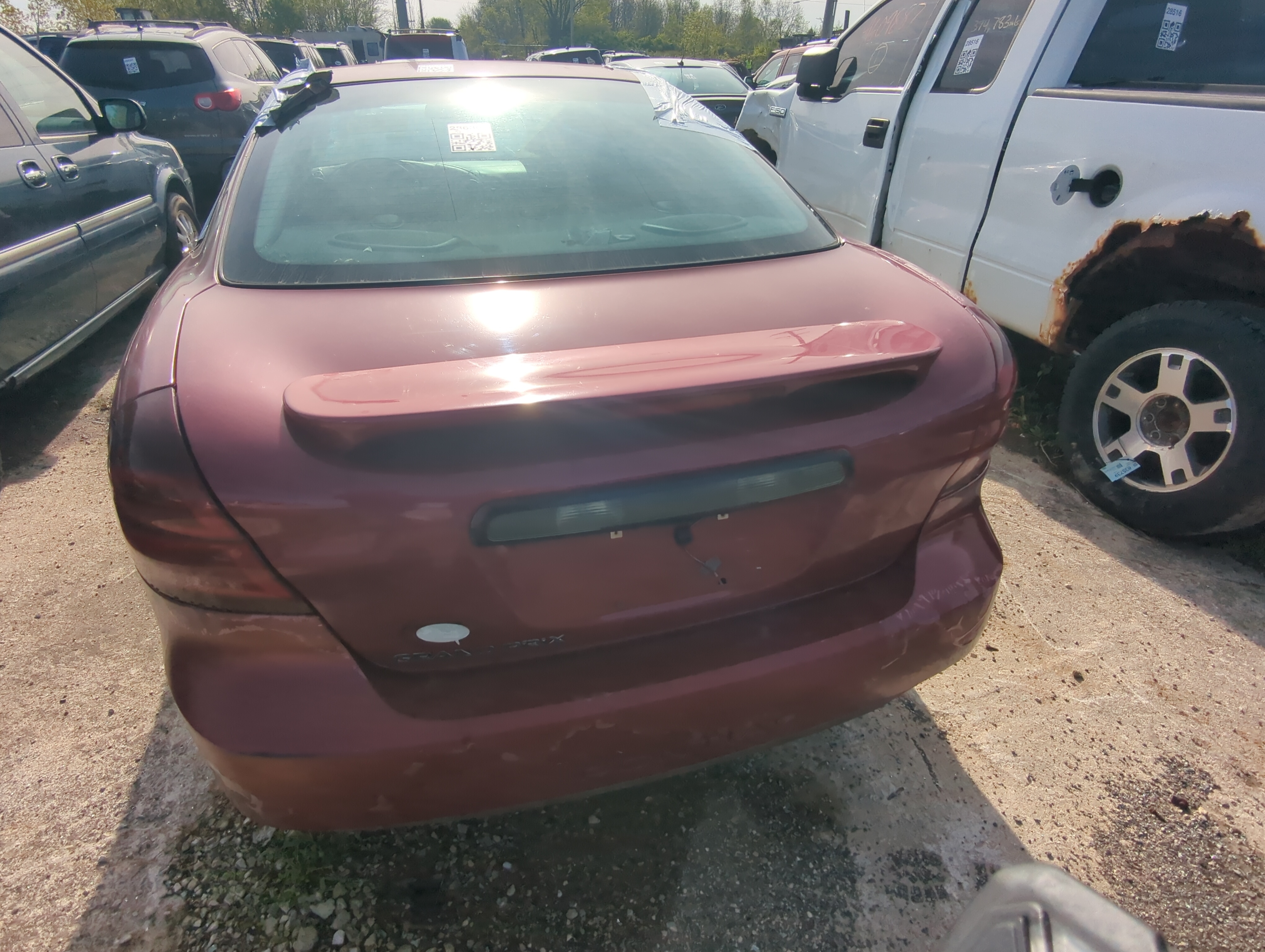 2005-2008 Pontiac Grand Prix Trunk/decklid/hatch/tailgate Oem 898913 - Oemusedautoparts1.com