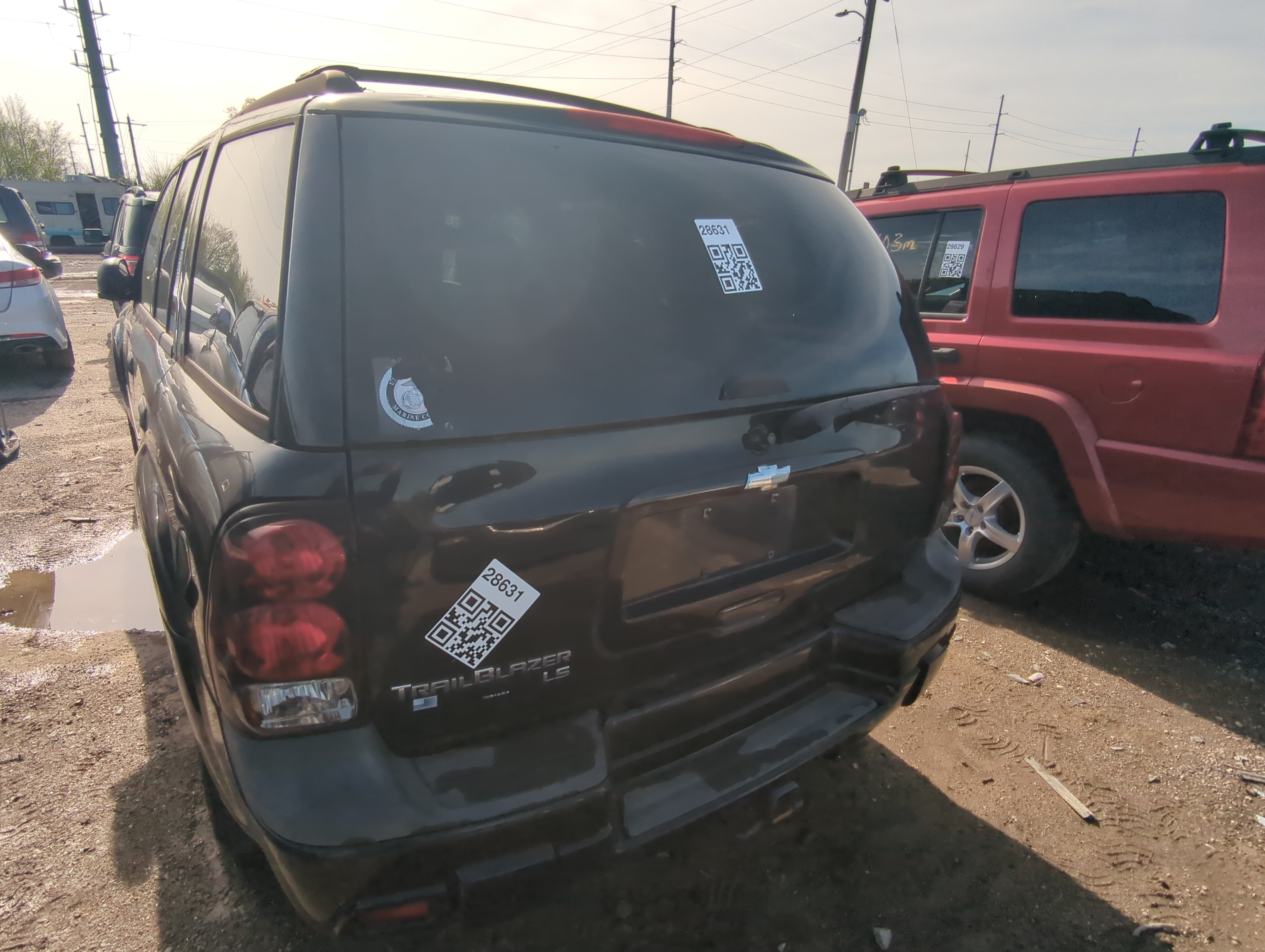 2004-2009 Chevrolet Trailblazer Trunk/decklid/hatch/tailgate Oem 899253 - Oemusedautoparts1.com