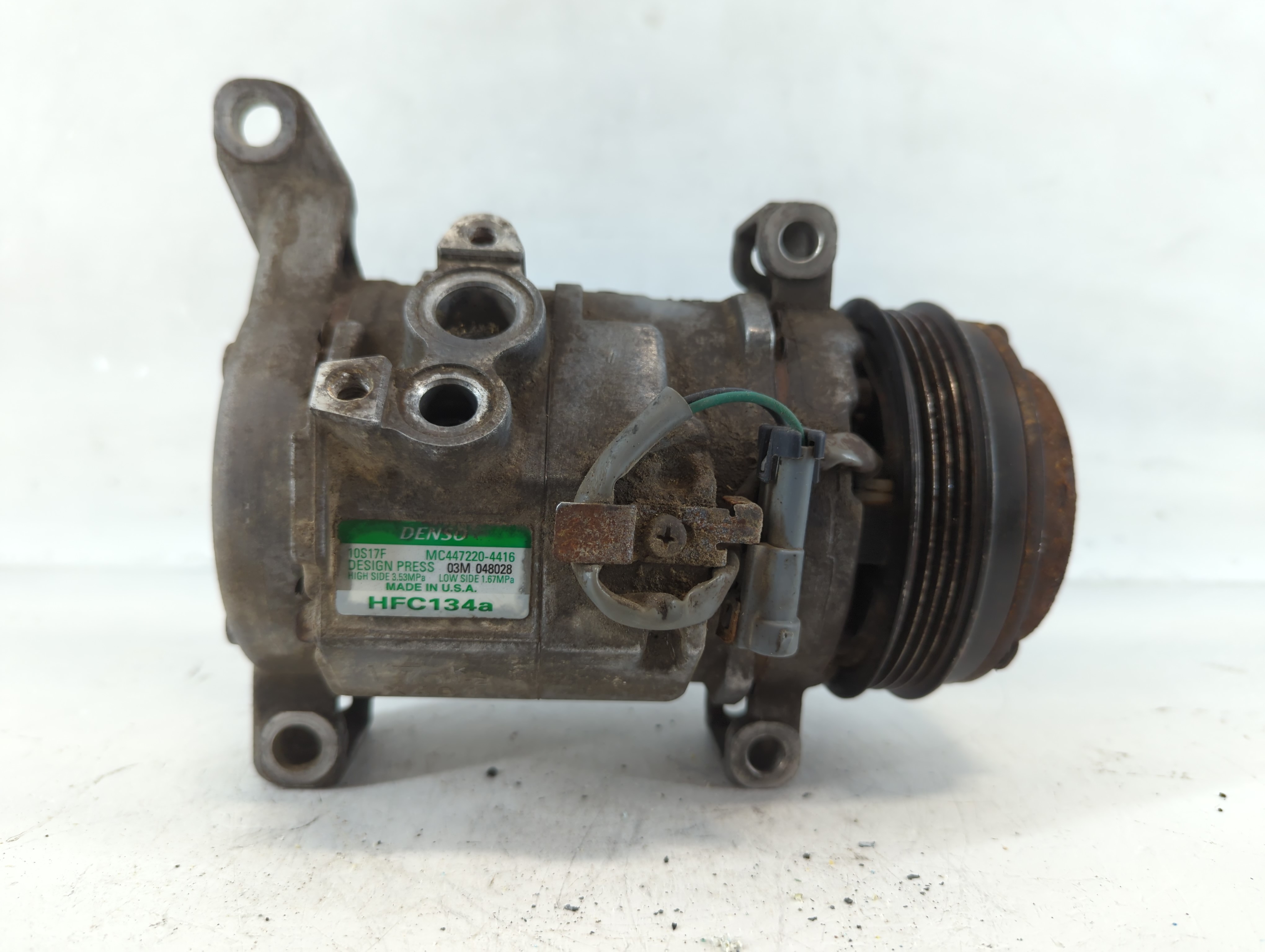 2003-2010 Gmc Sierra 1500 Air Conditioning A/c Ac Compressor Oem 899643 - Oemusedautoparts1.com