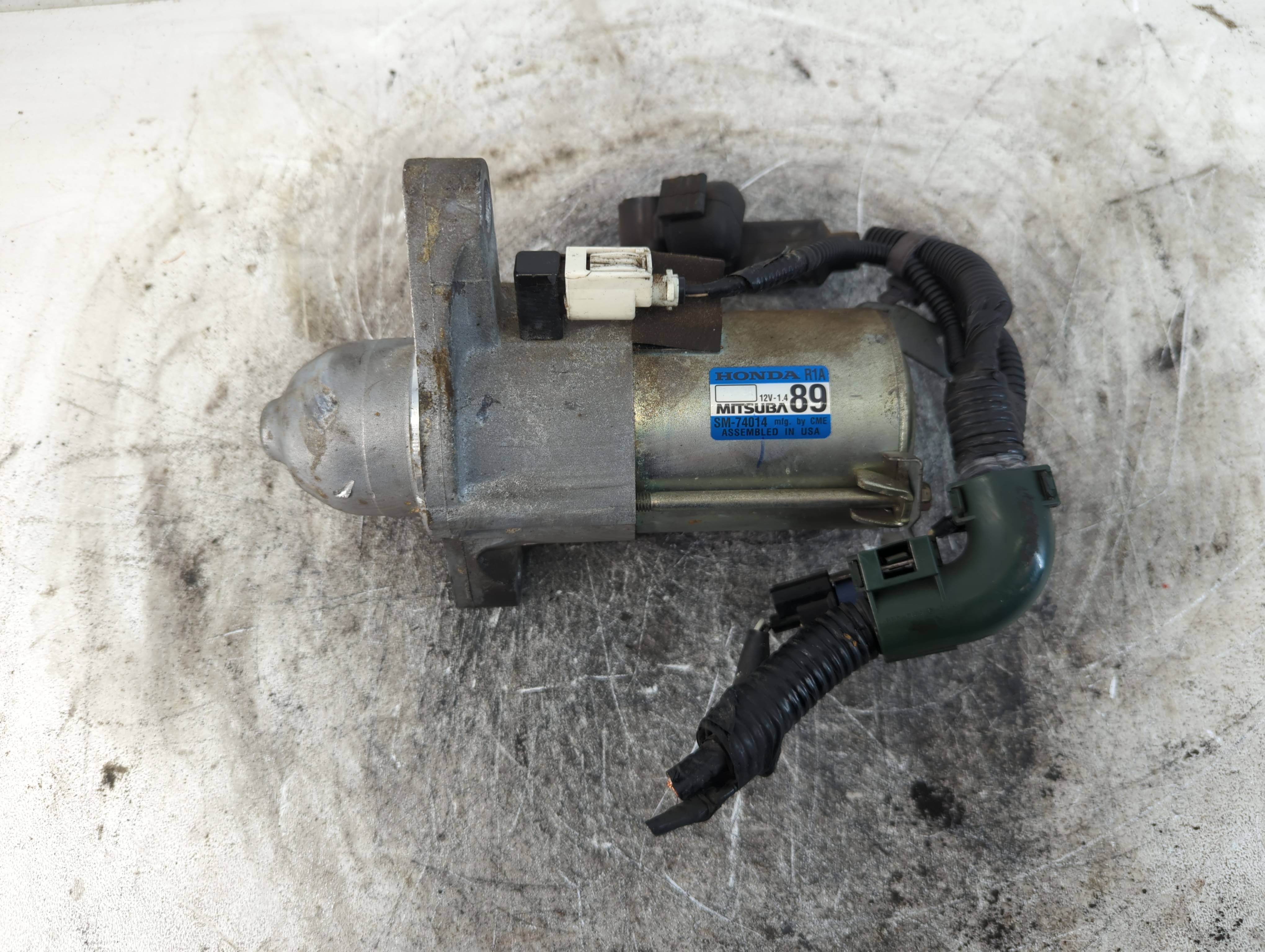2013-2015 Honda Civic Car Starter Motor Solenoid Oem 899703 - Oemusedautoparts1.com