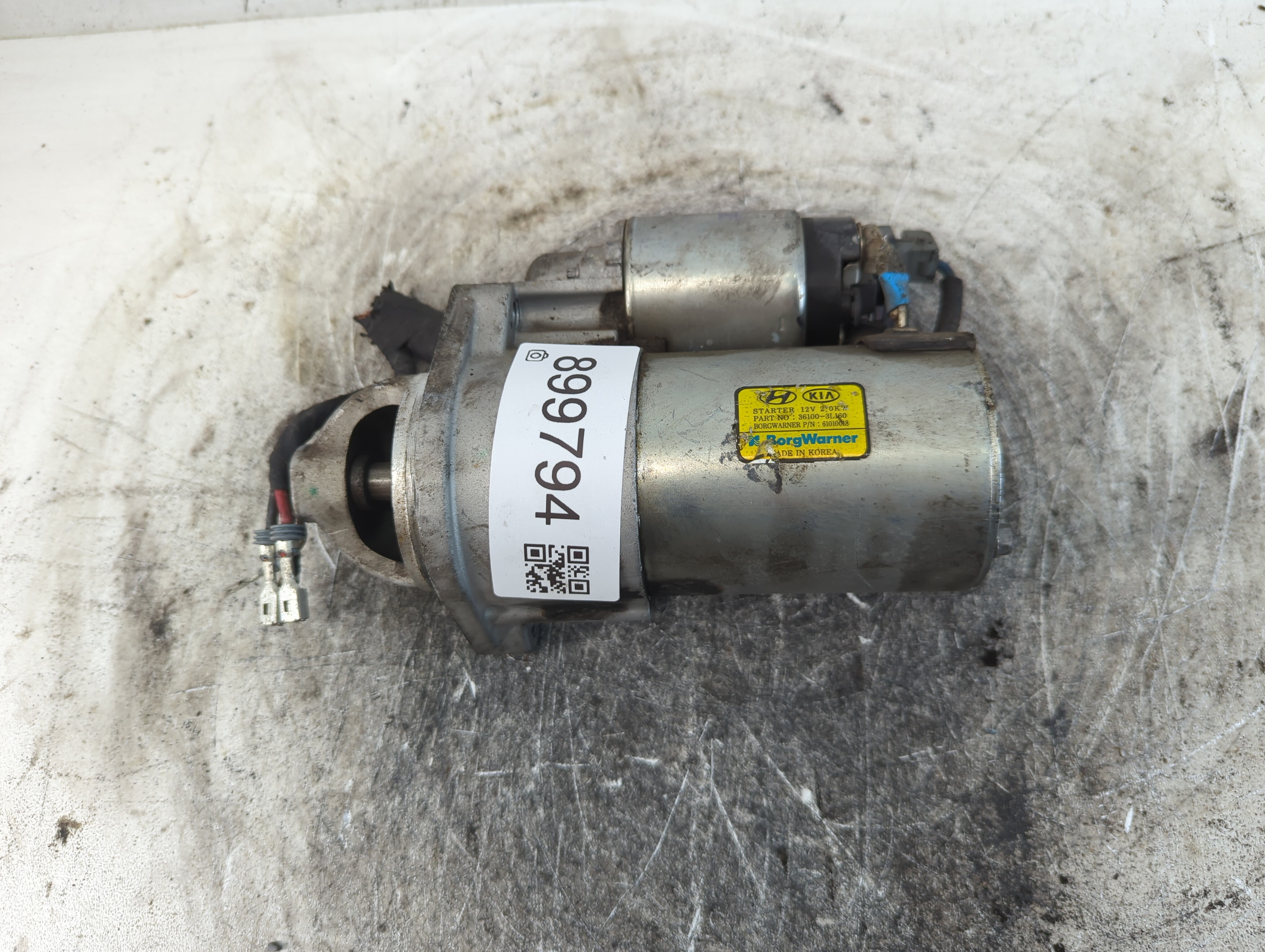 2020-2022 Hyundai Palisade Car Starter Motor Solenoid Oem 899794 - Oemusedautoparts1.com