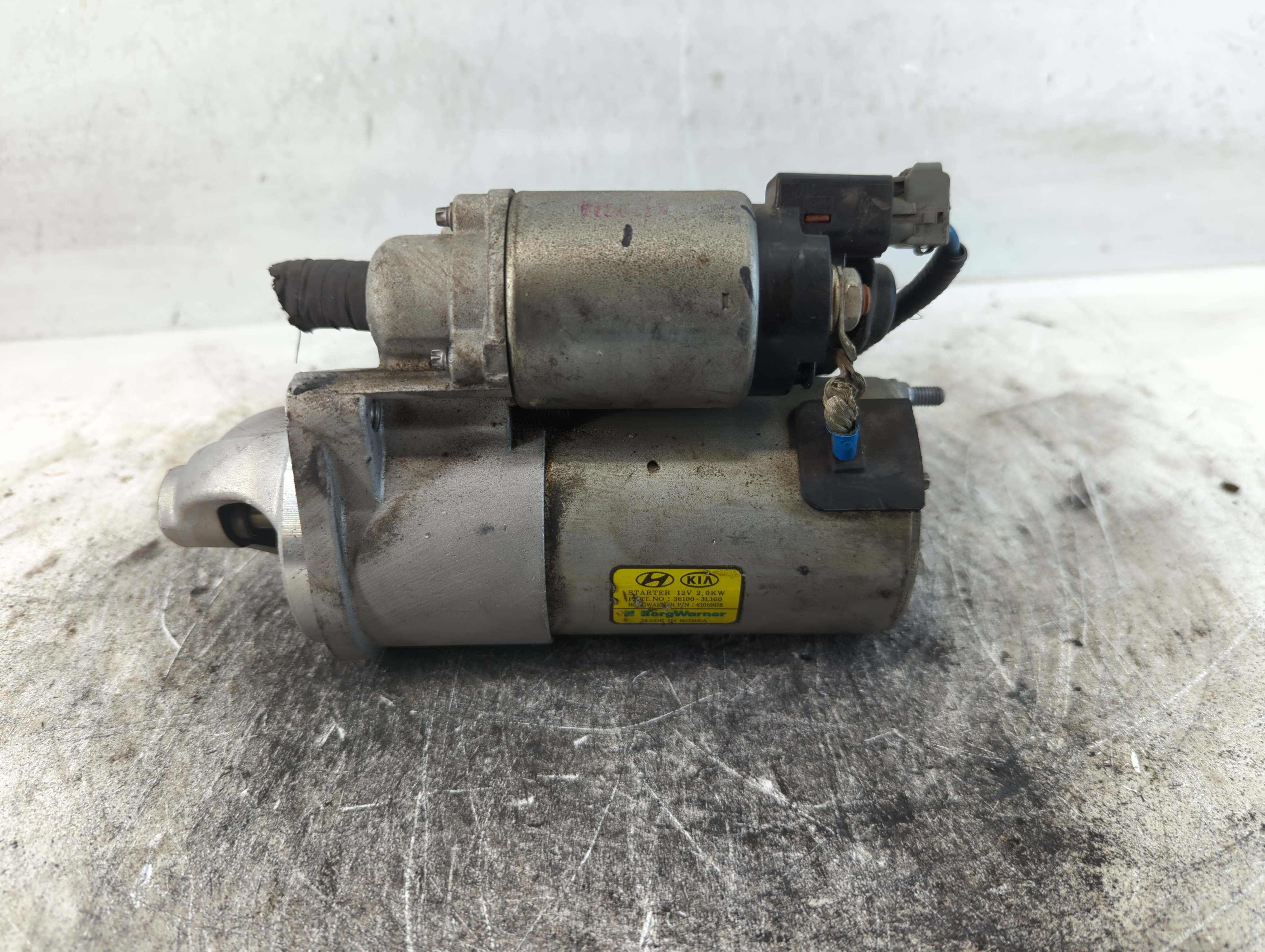 2020-2022 Hyundai Palisade Car Starter Motor Solenoid Oem 899829 - Oemusedautoparts1.com