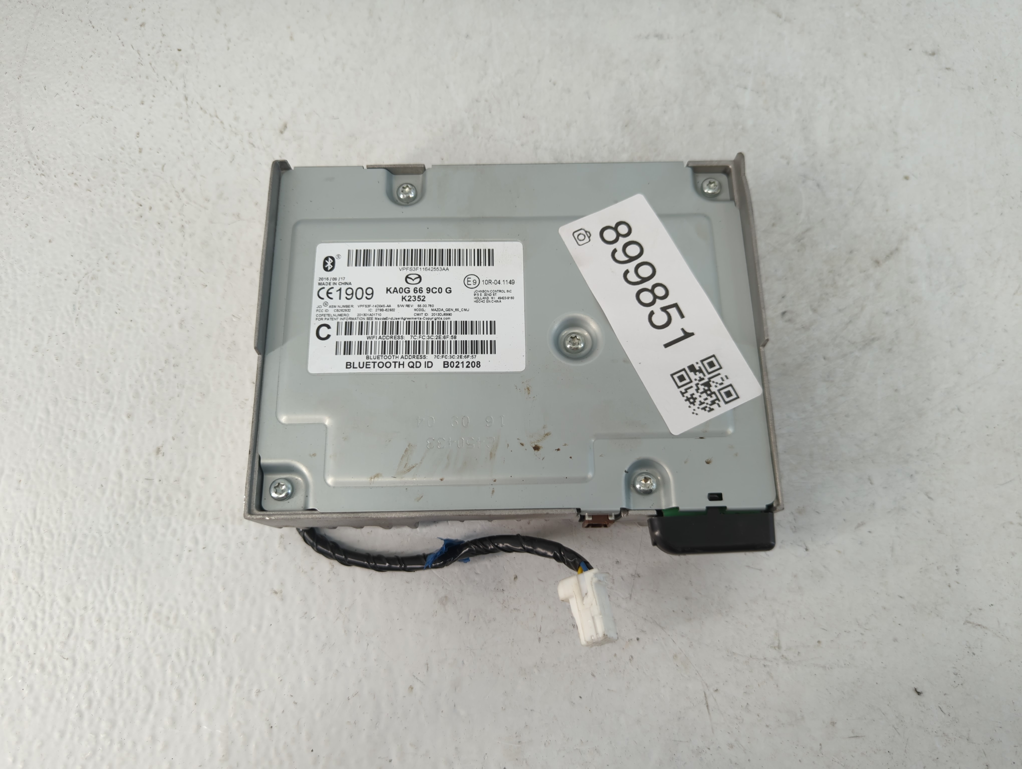 Picture of 2014-2014 Mazda 6 Am Fm Cd Player Radio Receiver 899851