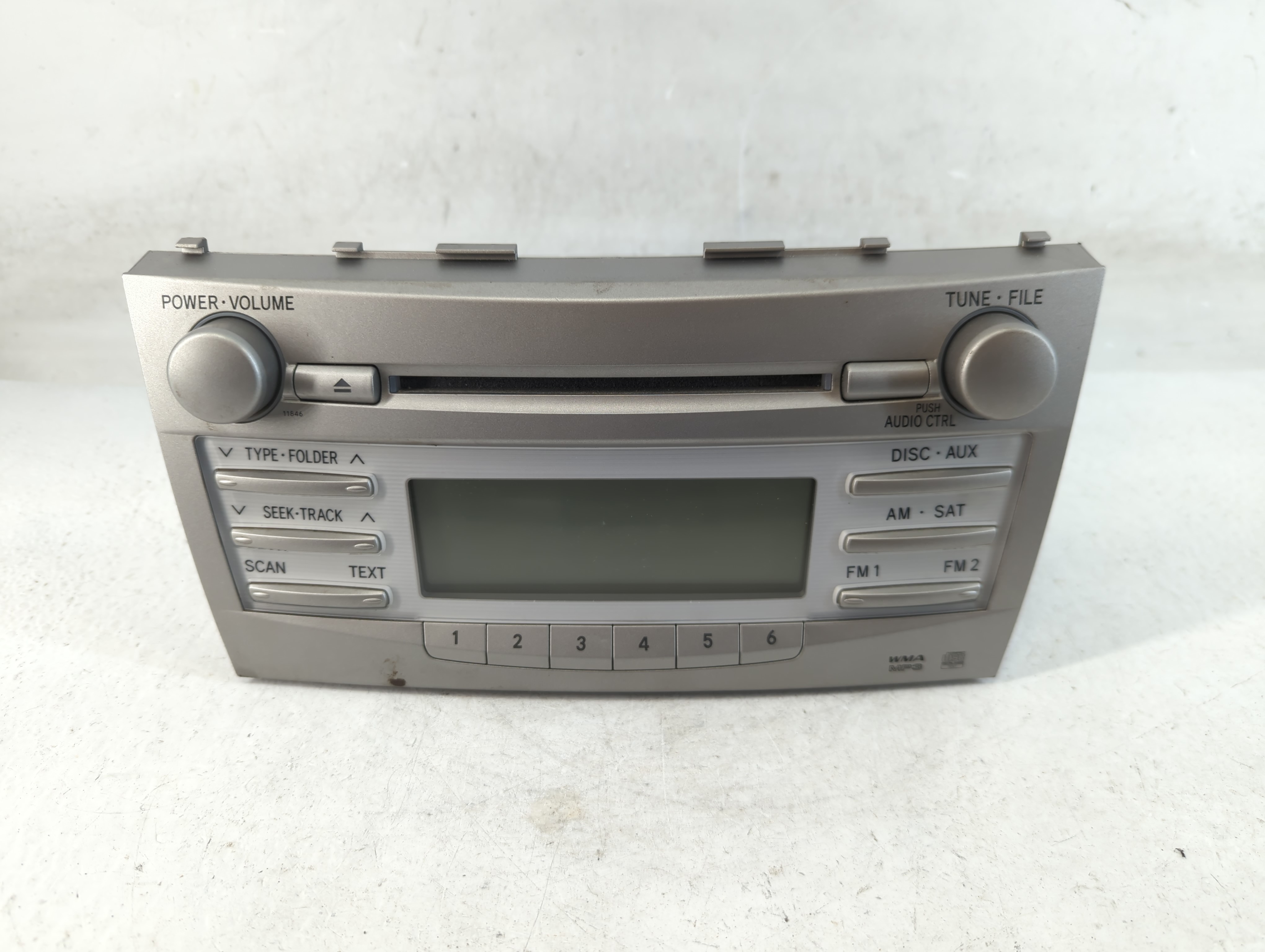2010-2011 Toyota Camry Am Fm Cd Player Radio Receiver 899888 - Oemusedautoparts1.com