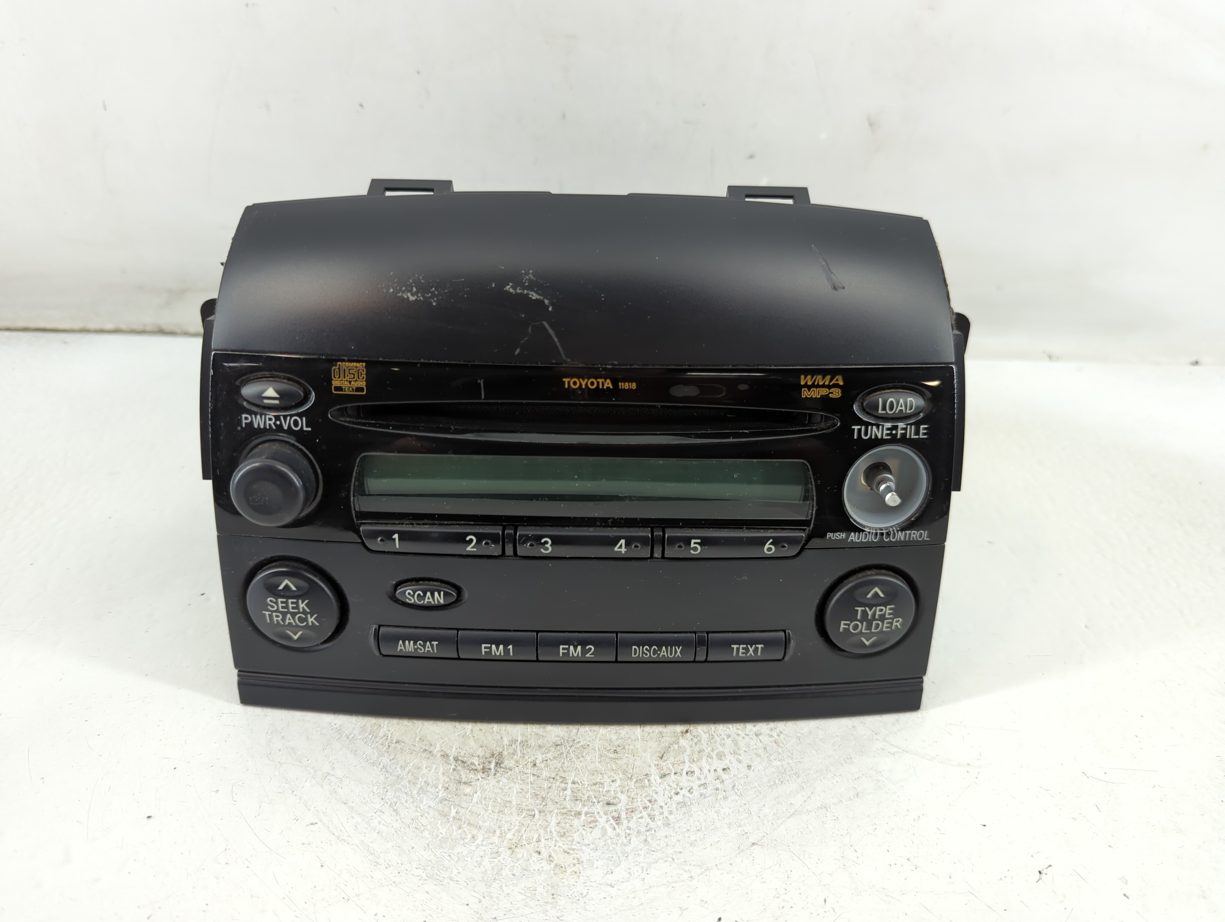 2006-2007 Toyota Sienna Am Fm Cd Player Radio Receiver 899918 - Oemusedautoparts1.com