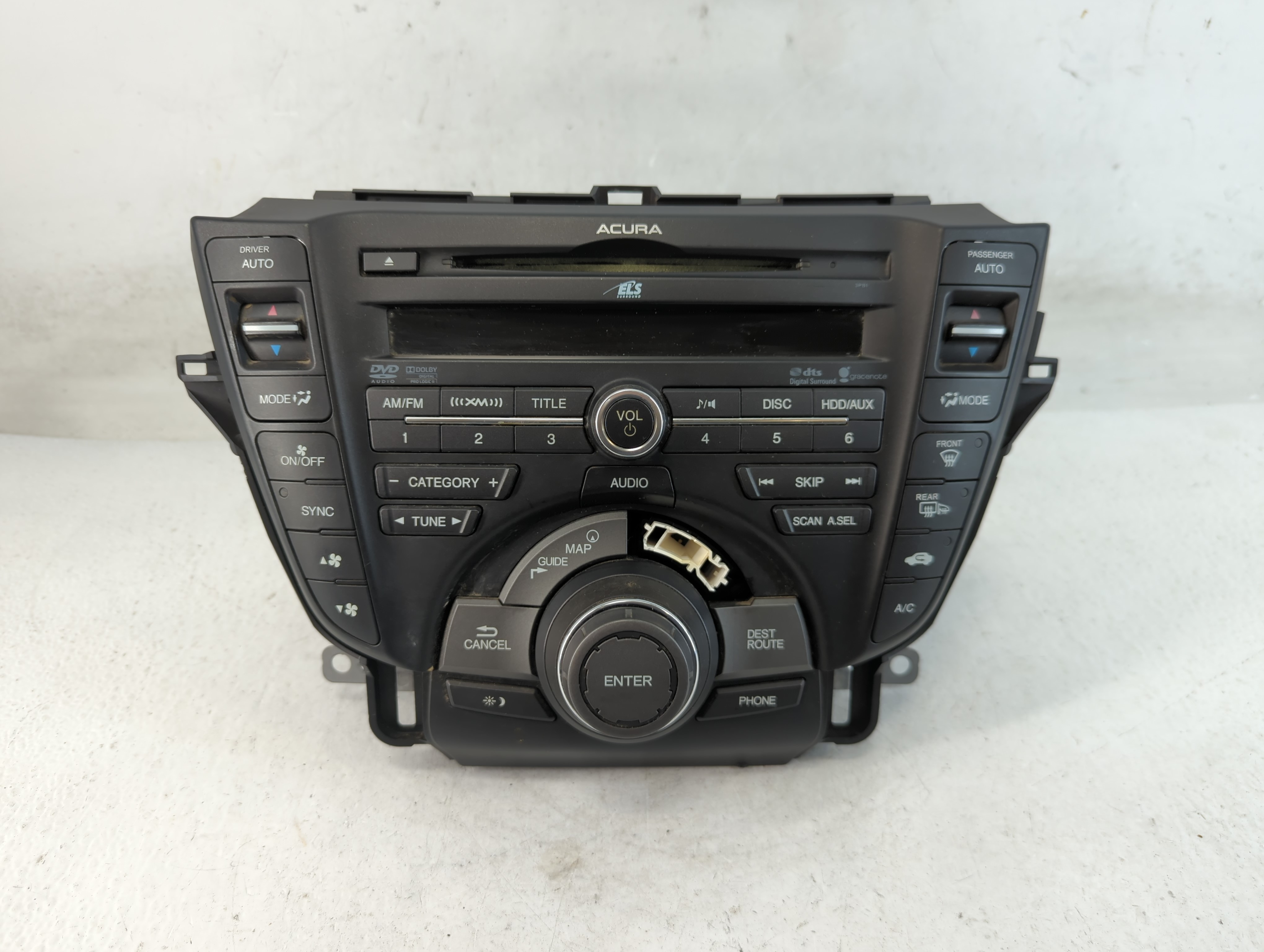 2012-2012 Acura Tl Am Fm Cd Player Radio Receiver 899947 - Oemusedautoparts1.com